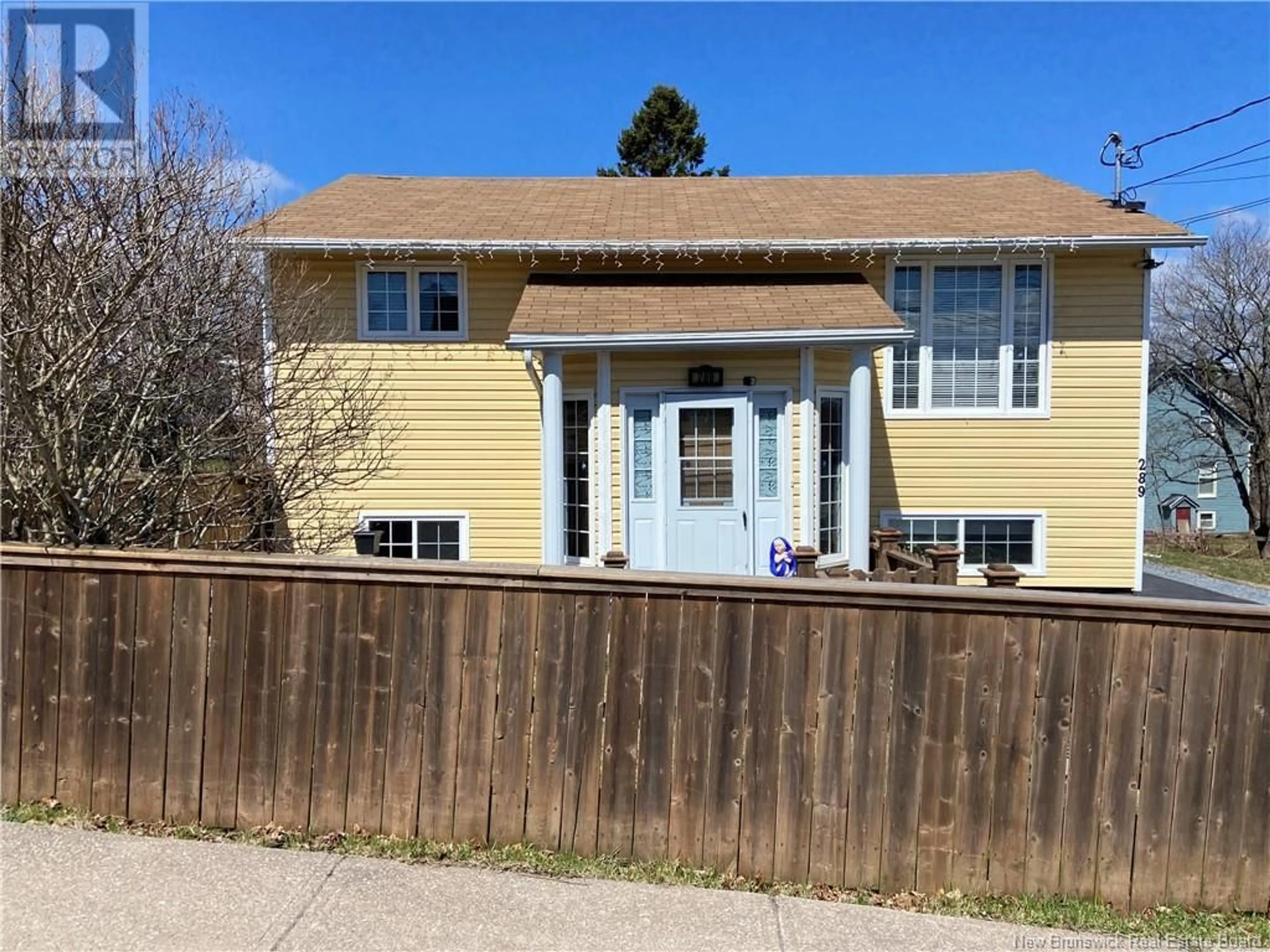 Unknown for 289 TOWER STREET, Saint John New Brunswick E2M1Z7