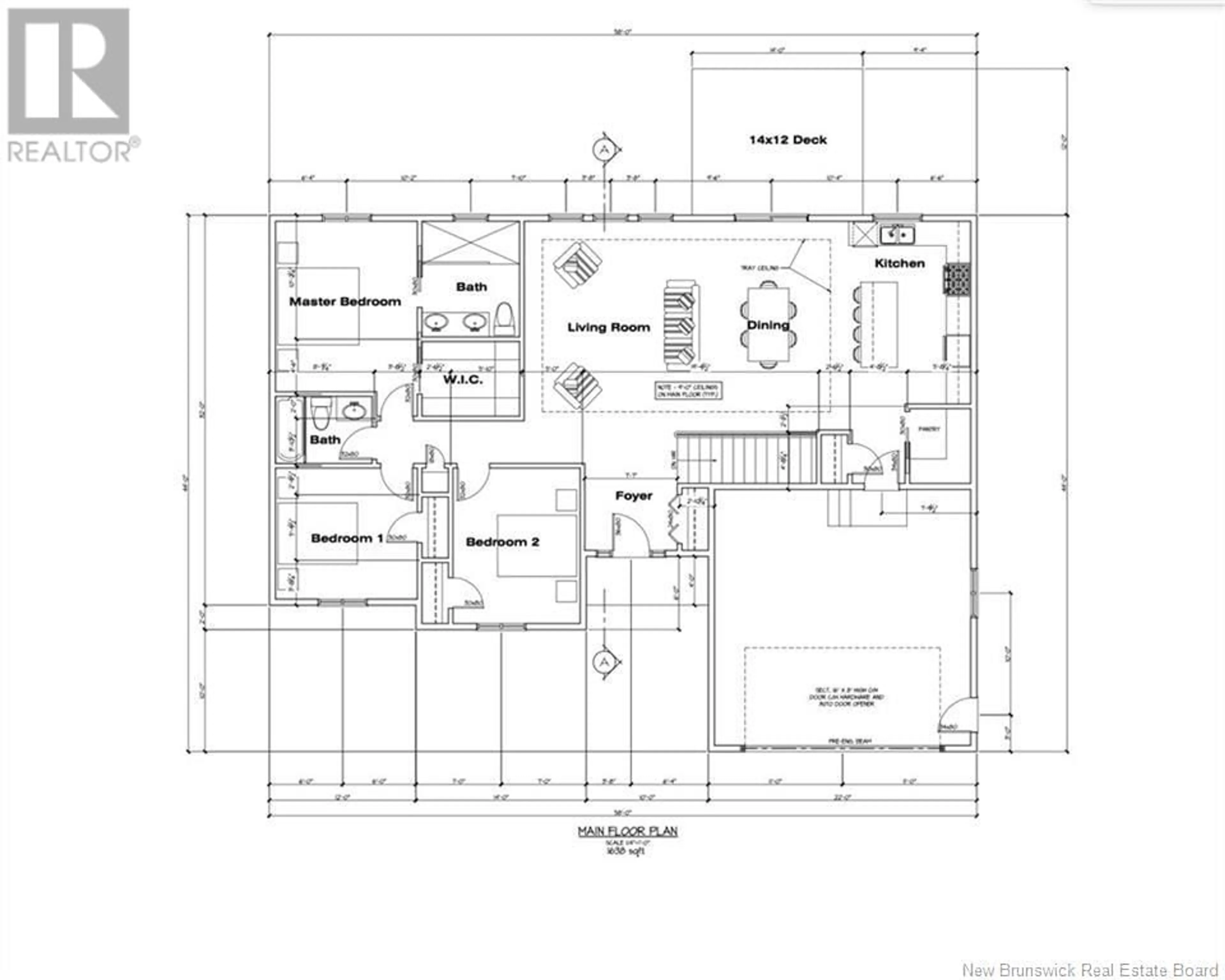 Floor plan for 131 CARRINGTON DRIVE, Riverview New Brunswick E1B5B8