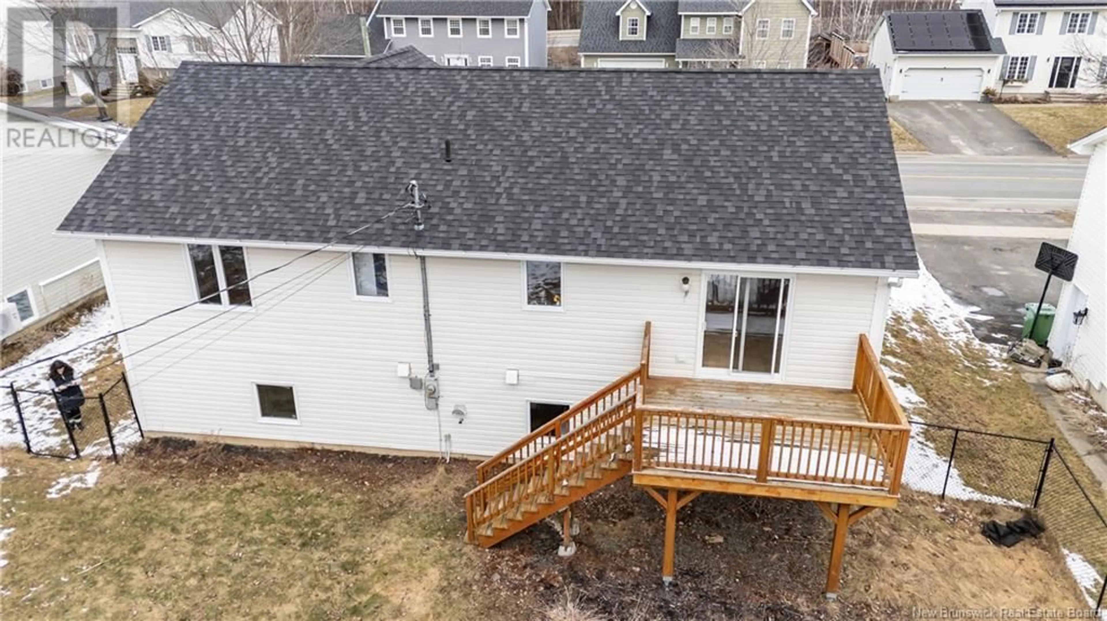 A pic from outside/outdoor area/front of a property/back of a property/a pic from drone, unknown for 867 DOUGLAS AVENUE, Fredericton New Brunswick E3A9M7