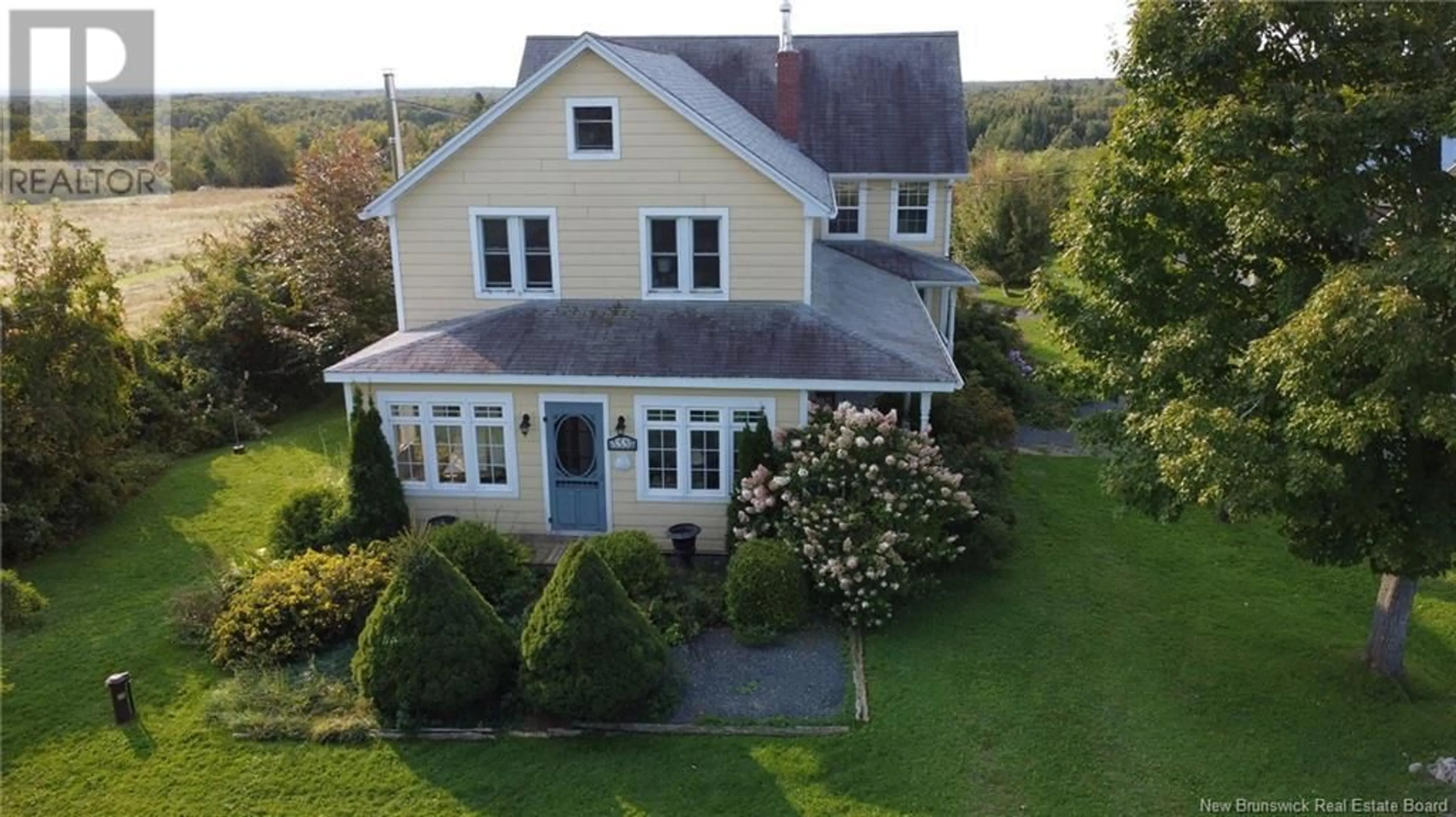 A pic from outside/outdoor area/front of a property/back of a property/a pic from drone, street for 3337 180 ROUTE ROUTE, South Tetagouche New Brunswick E2A7C3