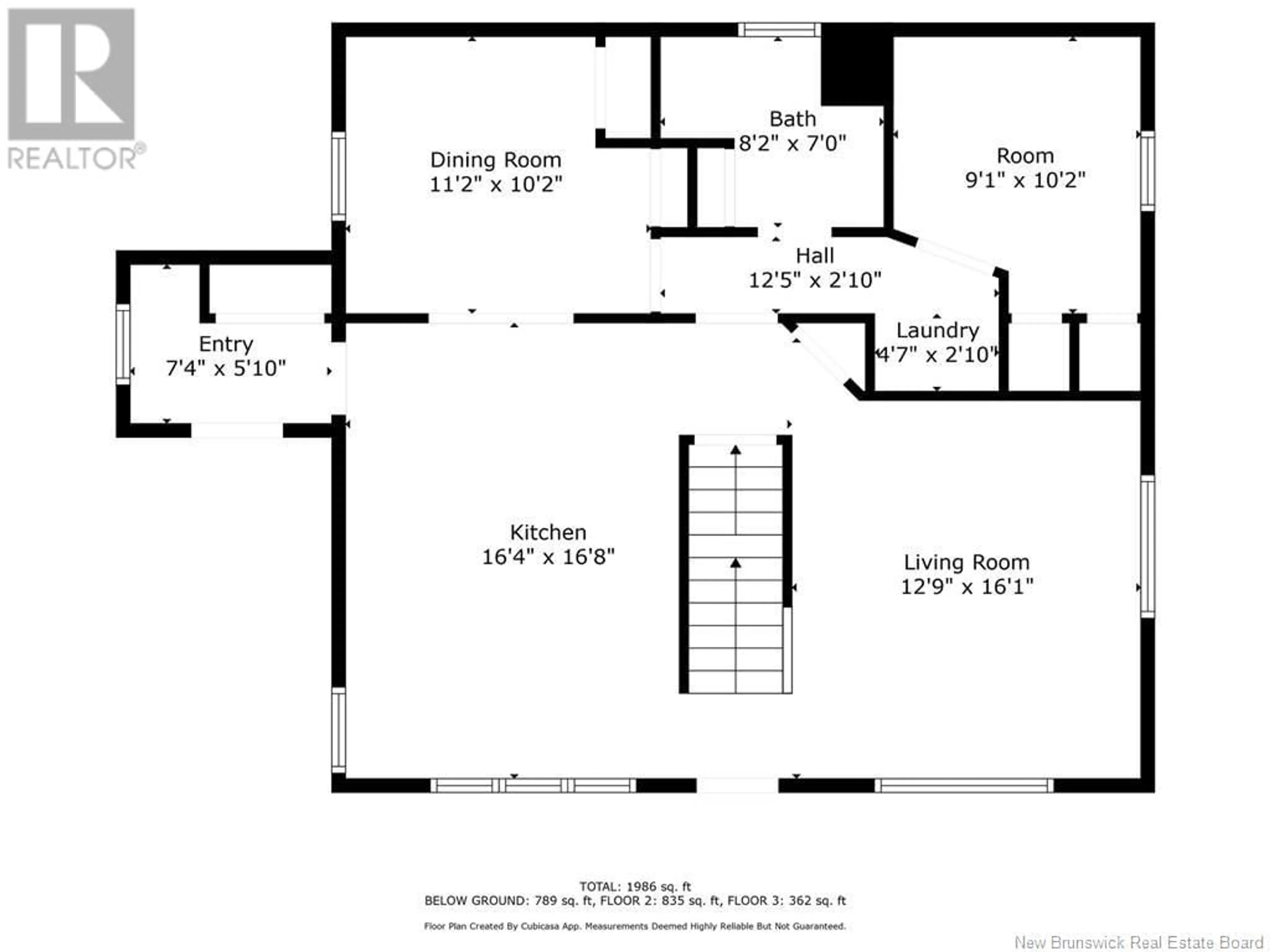 Floor plan for 461 DES PIONNIERS AVENUE, Balmoral New Brunswick E8E1B2