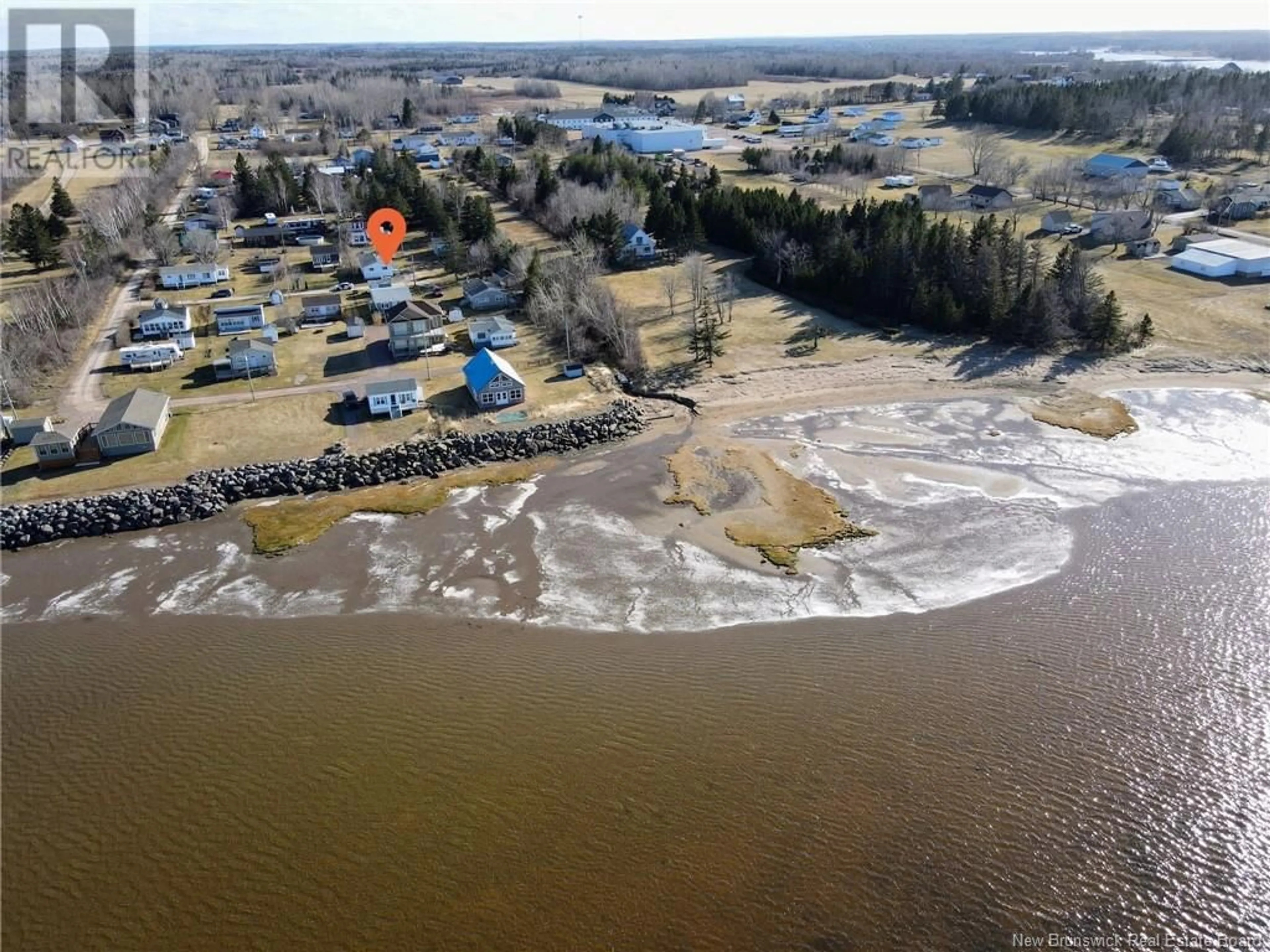 A pic from outside/outdoor area/front of a property/back of a property/a pic from drone, water/lake/river/ocean view for 6 STE MARIE STREET, Grand-Barachois New Brunswick E4P8N5