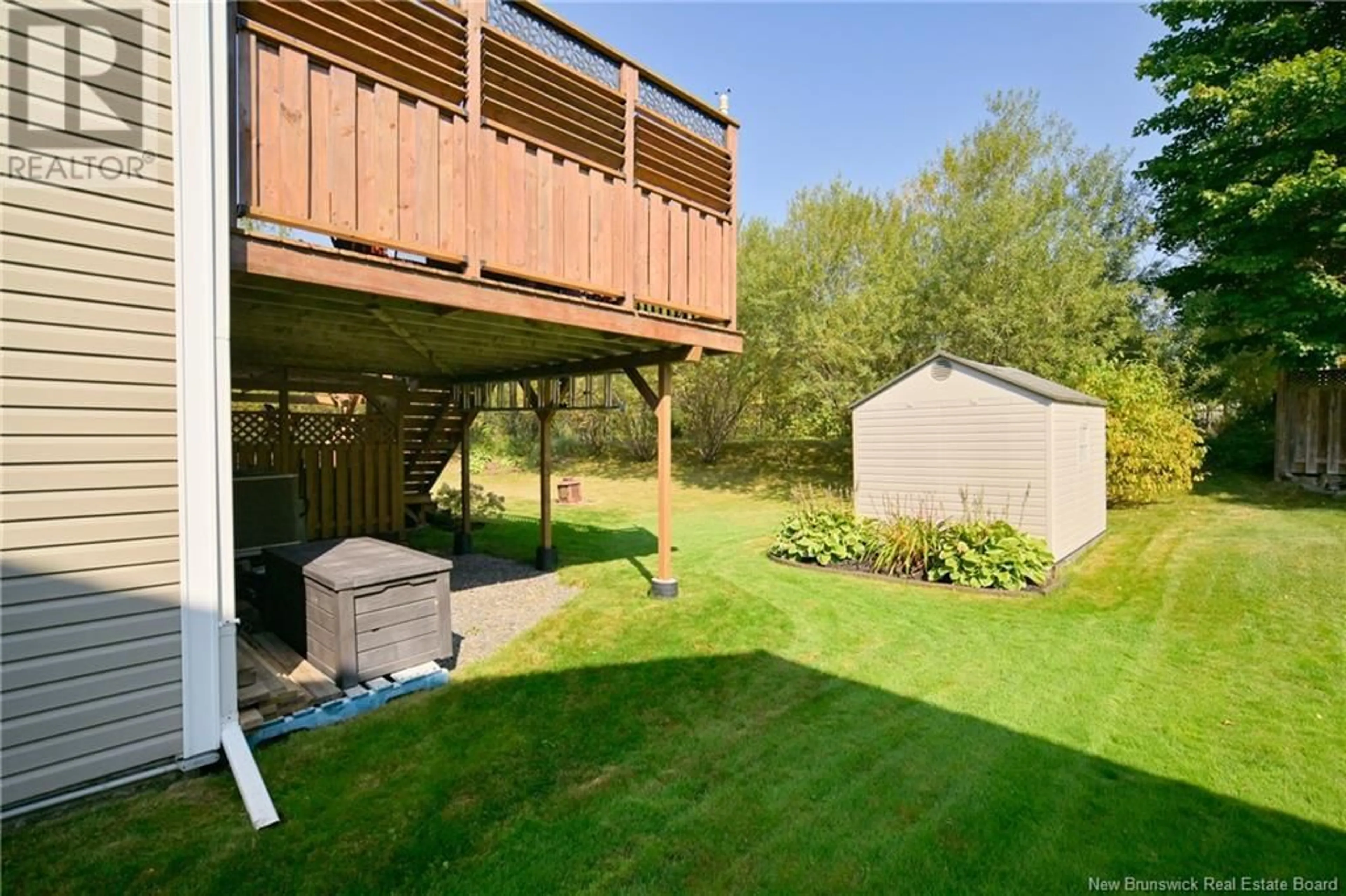 Patio, water/lake/river/ocean view for 48 PETERS DRIVE, Fredericton New Brunswick E3G0L2