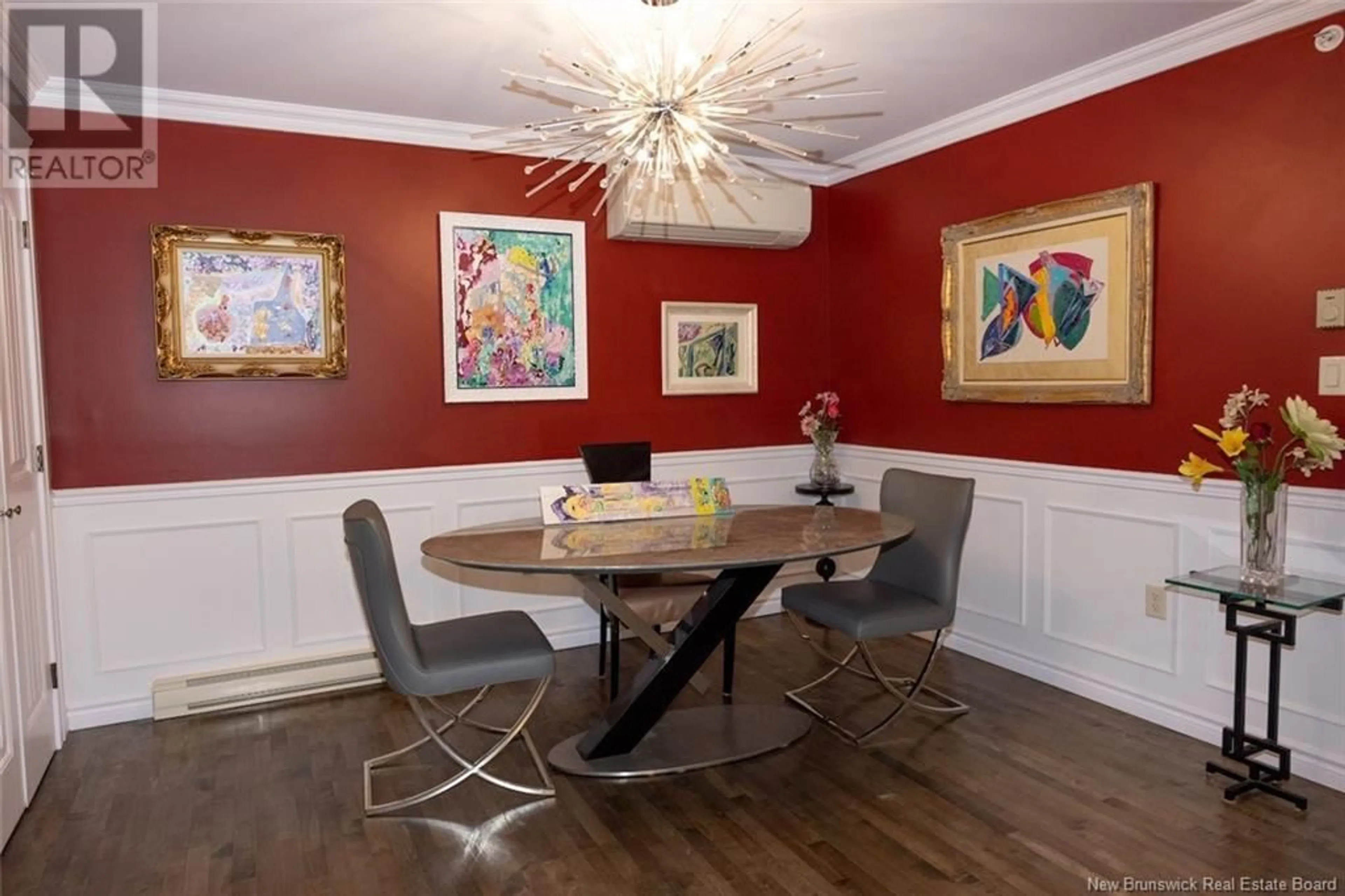 Dining room, wood/laminate floor for 434 - 155 LIAN STREET, Fredericton New Brunswick E3C0C9