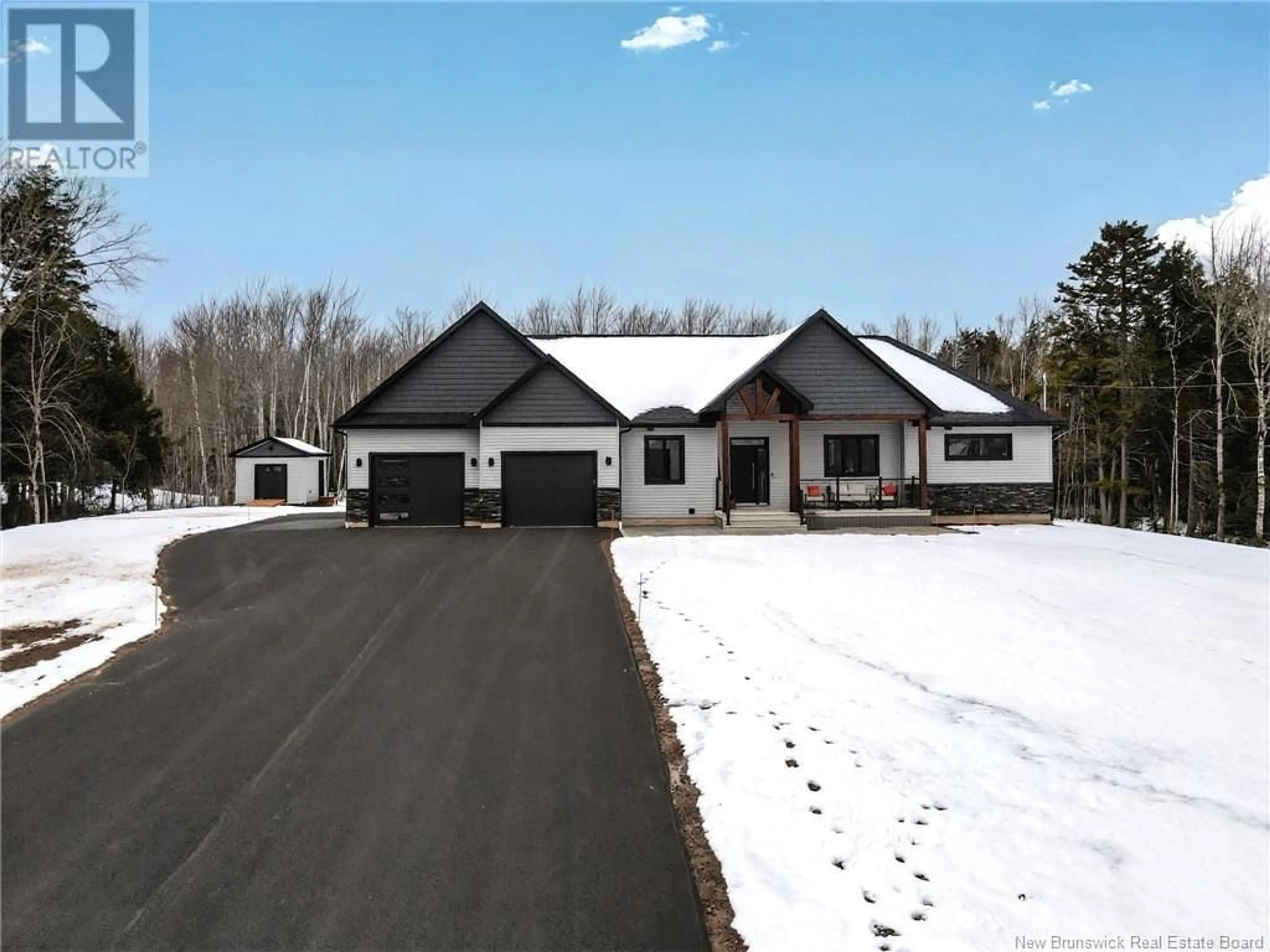 A pic from outside/outdoor area/front of a property/back of a property/a pic from drone, building for 154 PIT MELANSON, Saint-Antoine New Brunswick E4V3C8