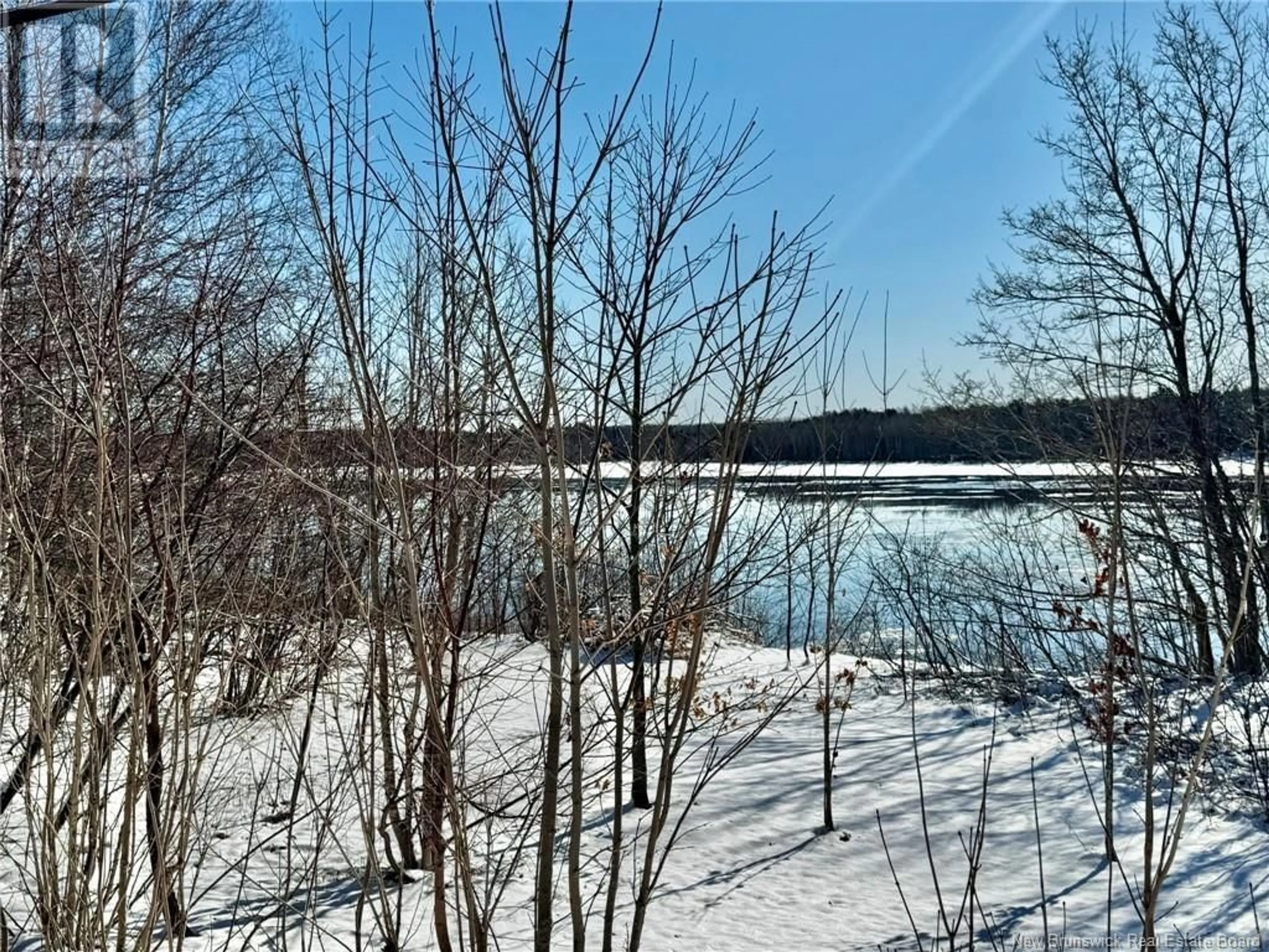 A pic from outside/outdoor area/front of a property/back of a property/a pic from drone, water/lake/river/ocean view for 5005 RTE 108, Millerton New Brunswick E1V5B8