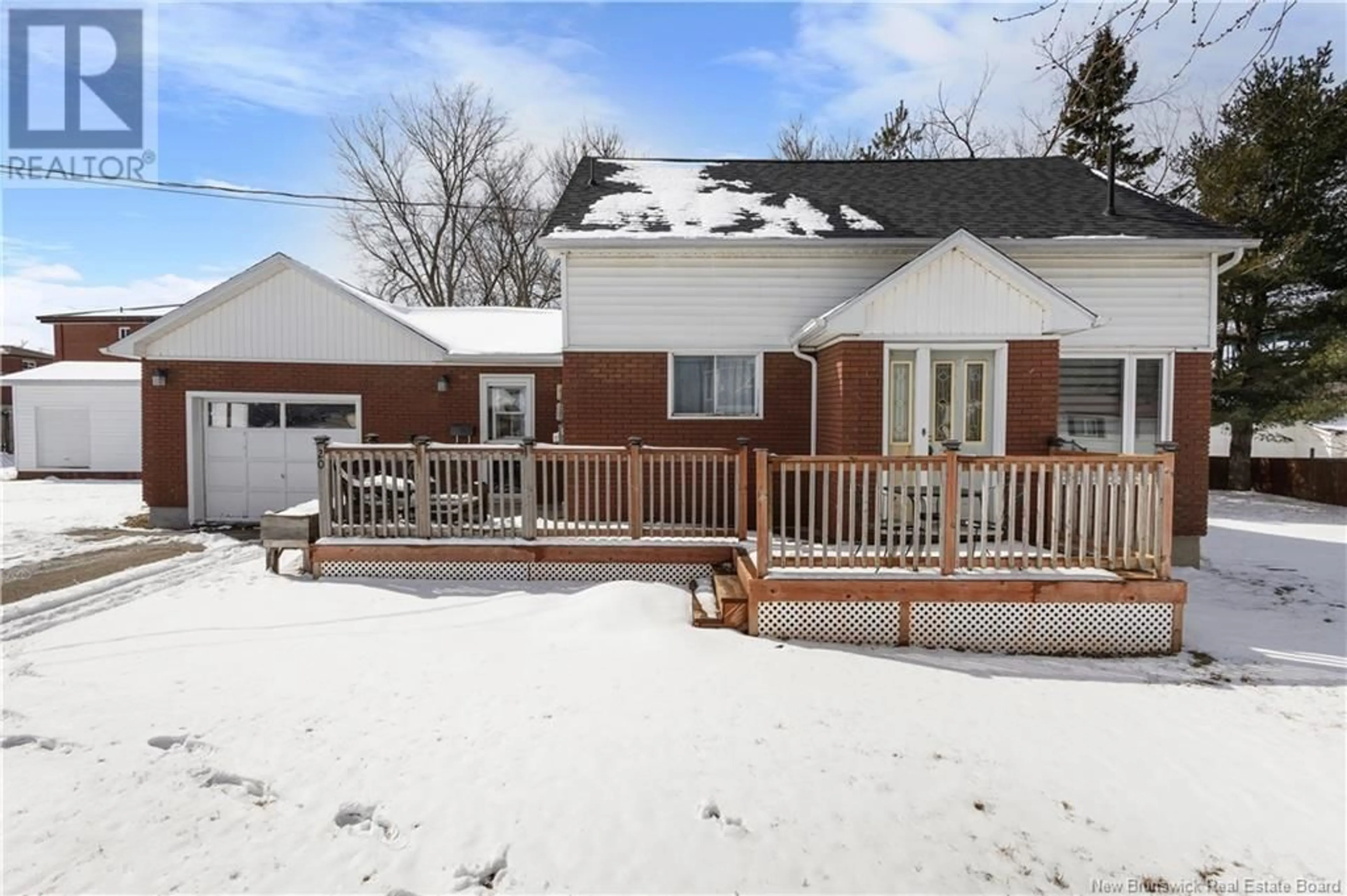 A pic from outside/outdoor area/front of a property/back of a property/a pic from drone, street for 20 JOHN STREET, Miramichi New Brunswick E1N2X1