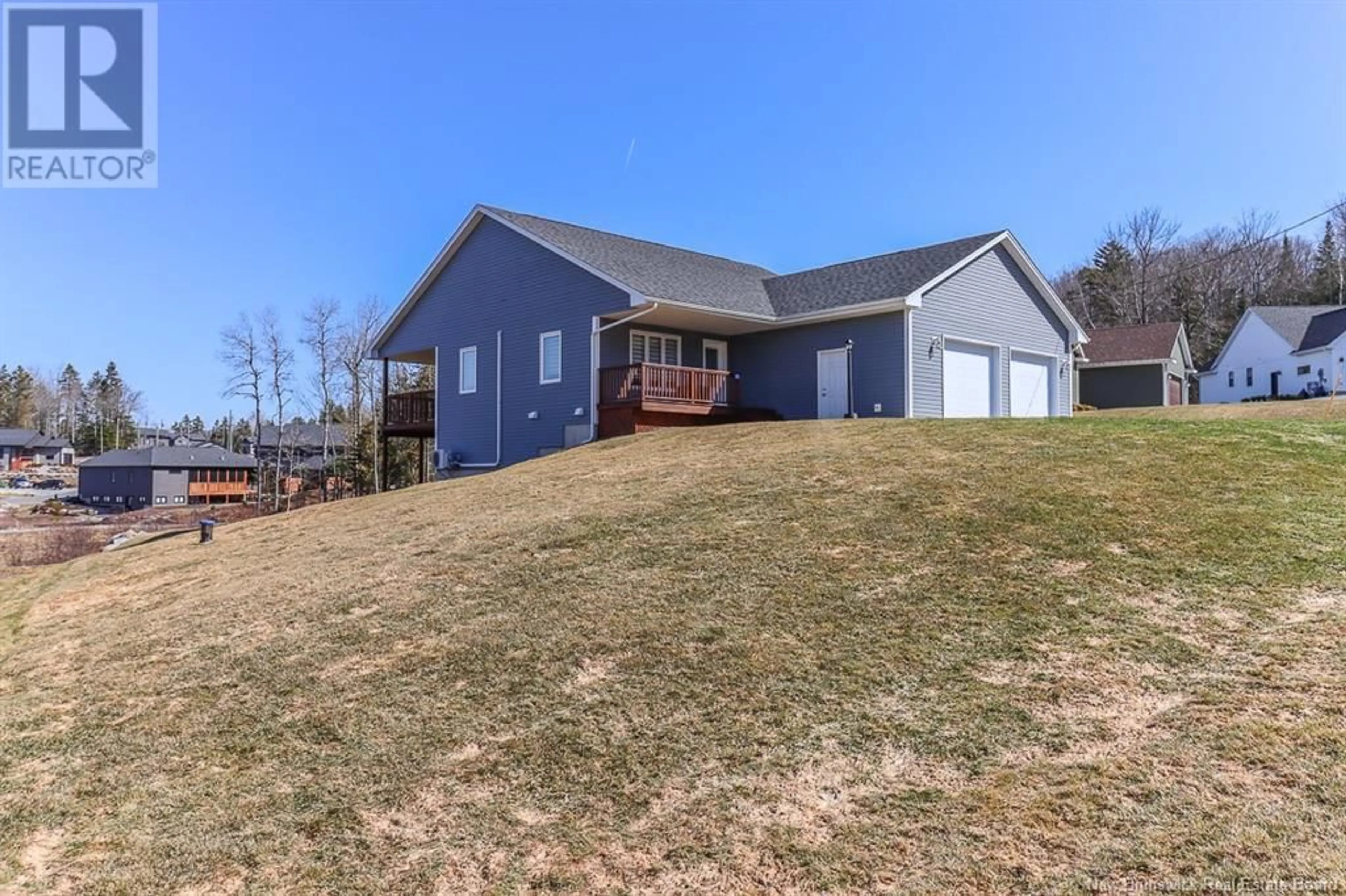 A pic from outside/outdoor area/front of a property/back of a property/a pic from drone, mountain view for 15 LACHLAN COURT, Quispamsis New Brunswick E2E0T9