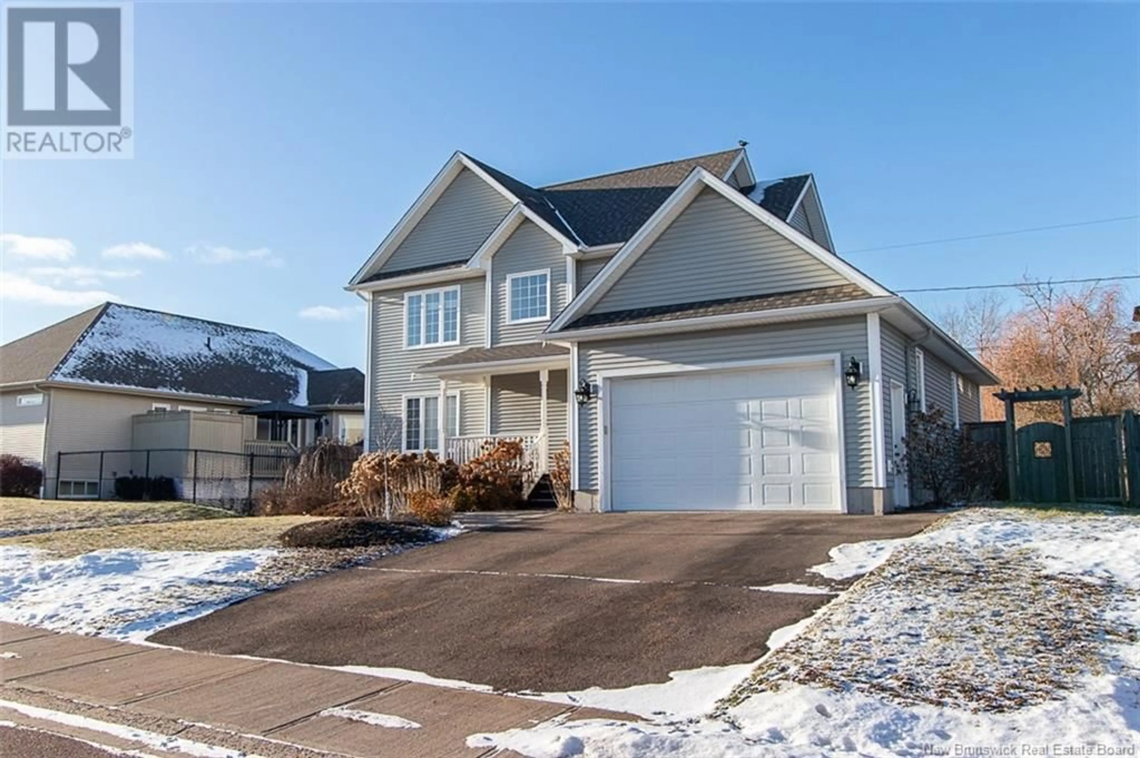 Home with vinyl exterior material, street for 54 MCCOY STREET, Moncton New Brunswick E1G0K6