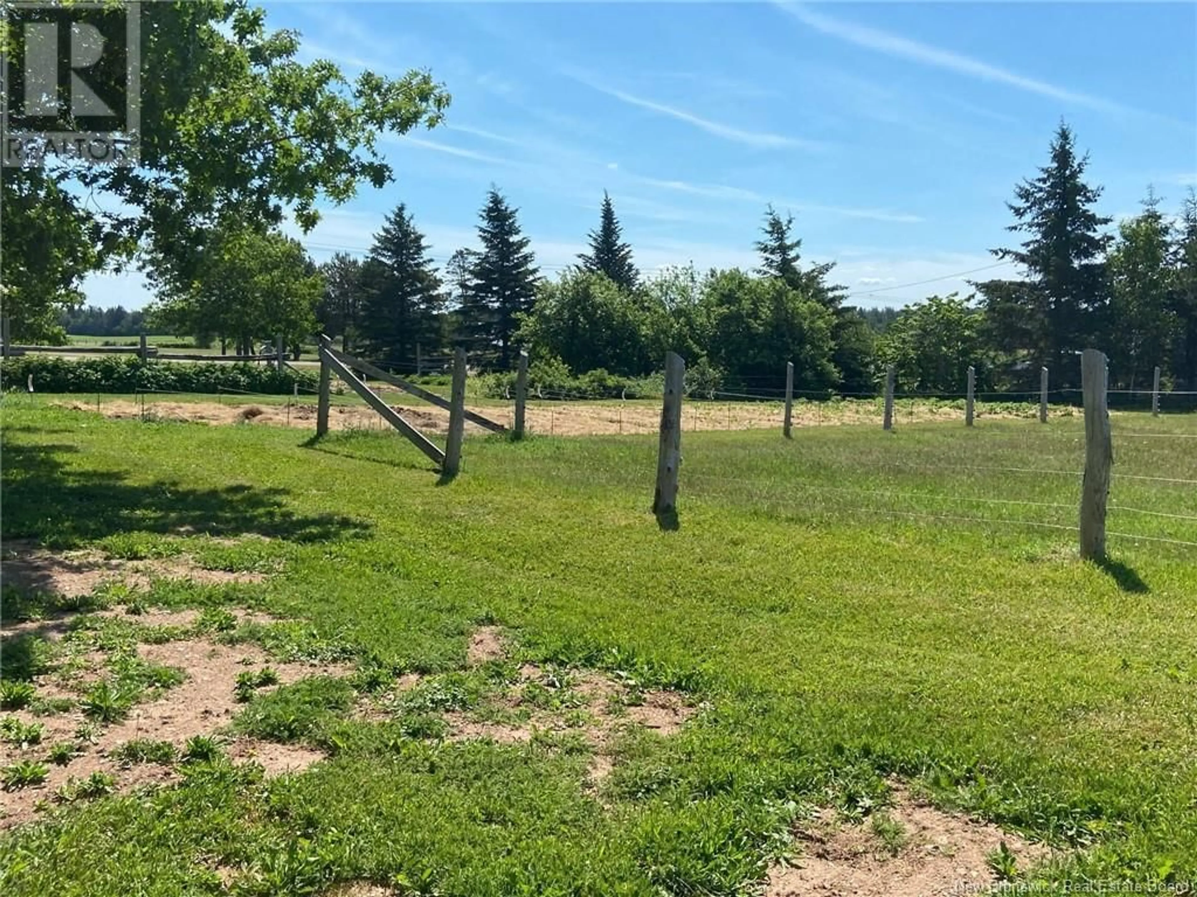 A pic from outside/outdoor area/front of a property/back of a property/a pic from drone, forest/trees view for 2402 ROUTE 885, Havelock New Brunswick E4Z5P1