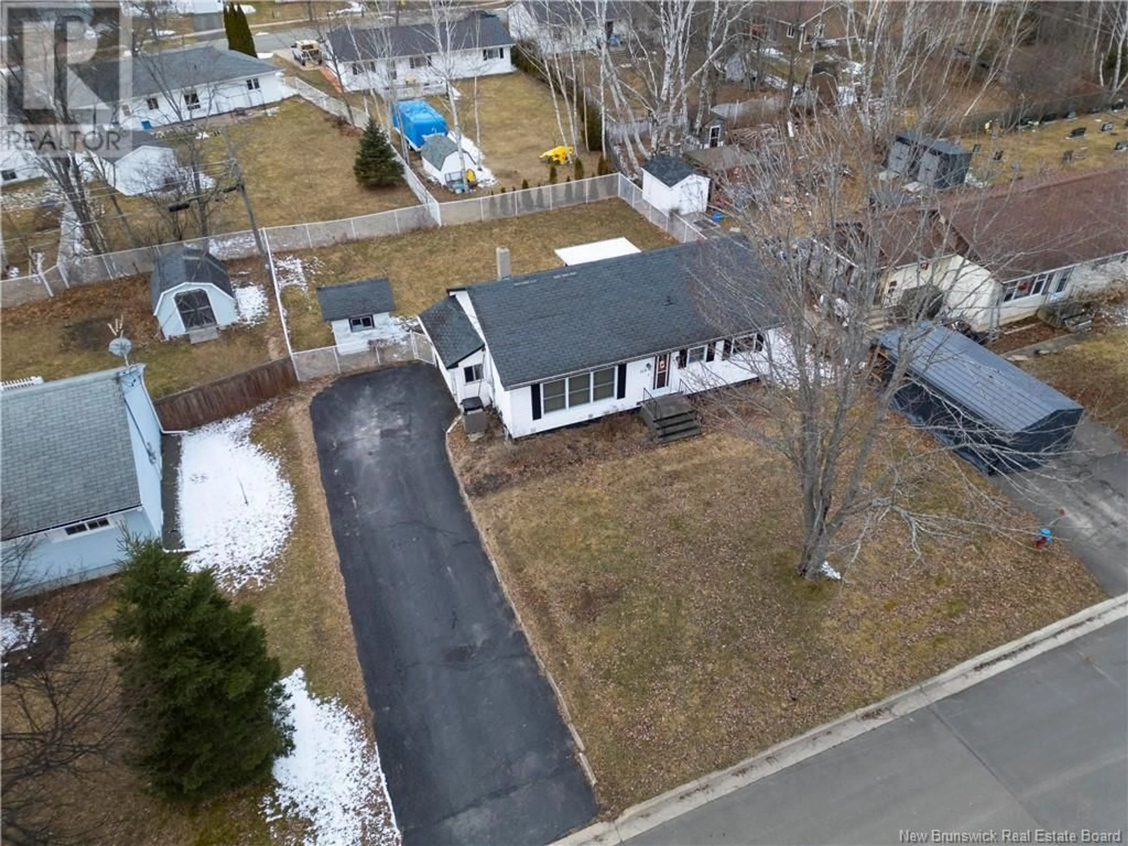 A pic from outside/outdoor area/front of a property/back of a property/a pic from drone, street for 119 WILKINS AVENUE, Fredericton New Brunswick E3A1G1