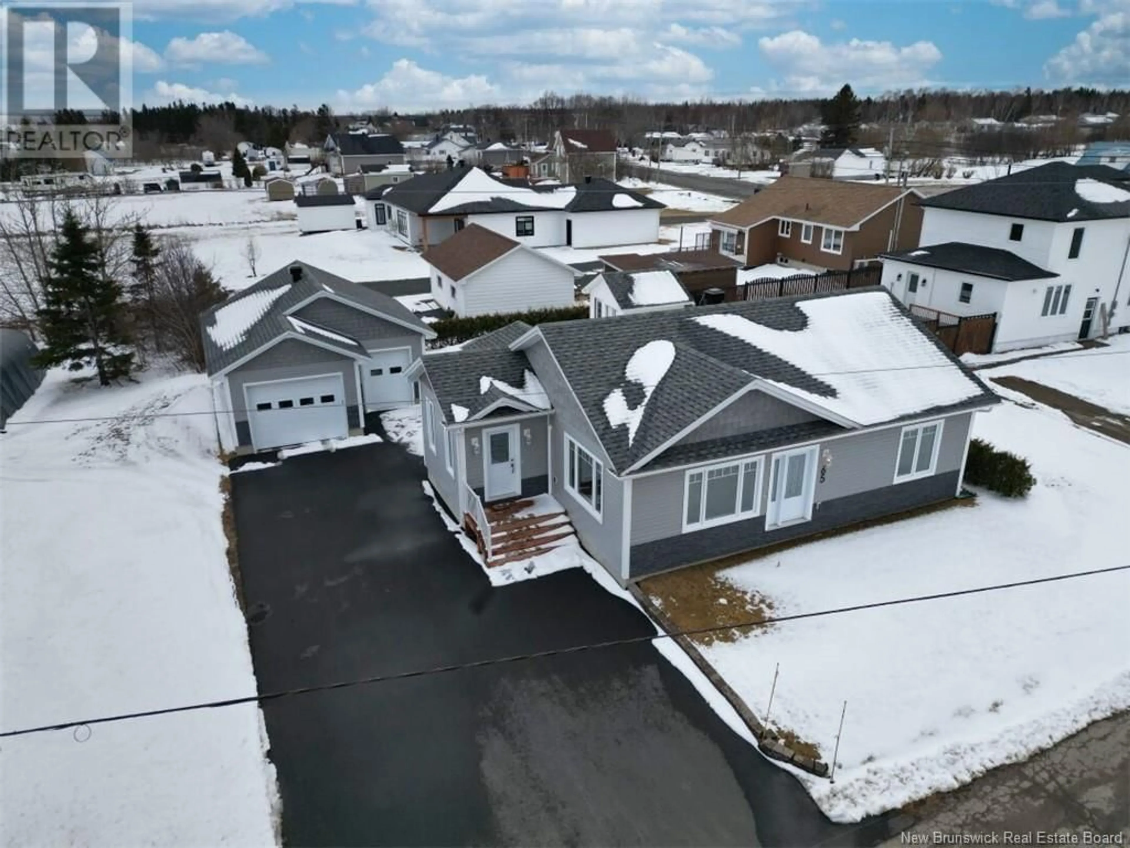 A pic from outside/outdoor area/front of a property/back of a property/a pic from drone, unknown for 65 GRANT, Petit-Rocher New Brunswick E8J1G5