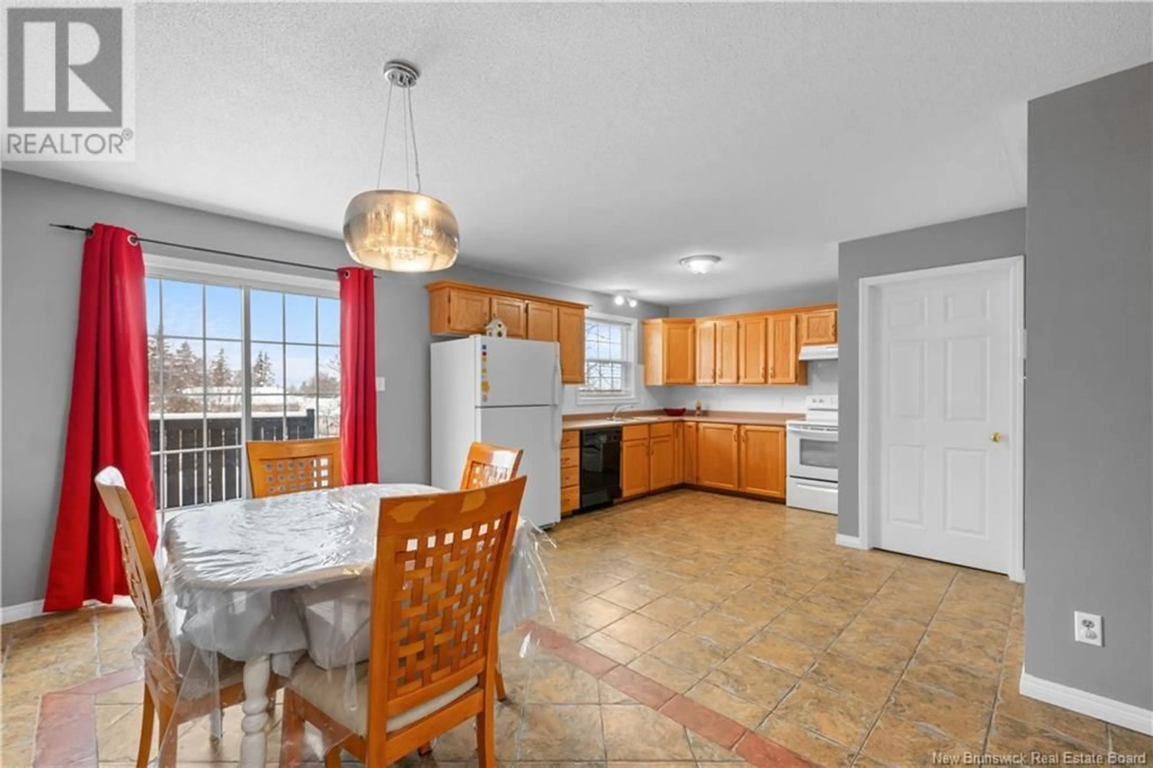 Open concept kitchen, ceramic/tile floor for 30 GAGNON DRIVE, Moncton New Brunswick E1A0A5