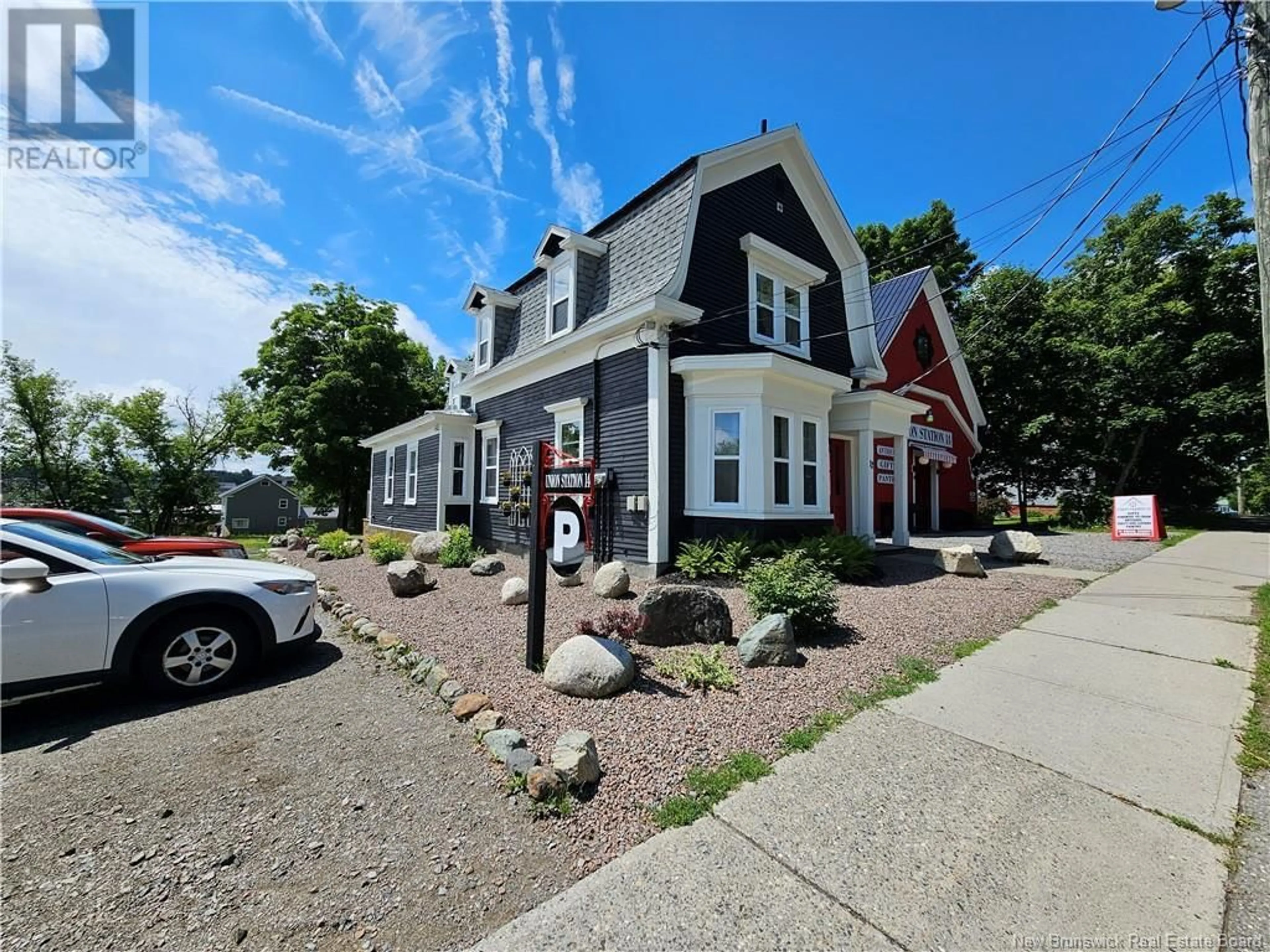 A pic from outside/outdoor area/front of a property/back of a property/a pic from drone, street for 12 UNION STREET, St. Stephen New Brunswick E3L1S9