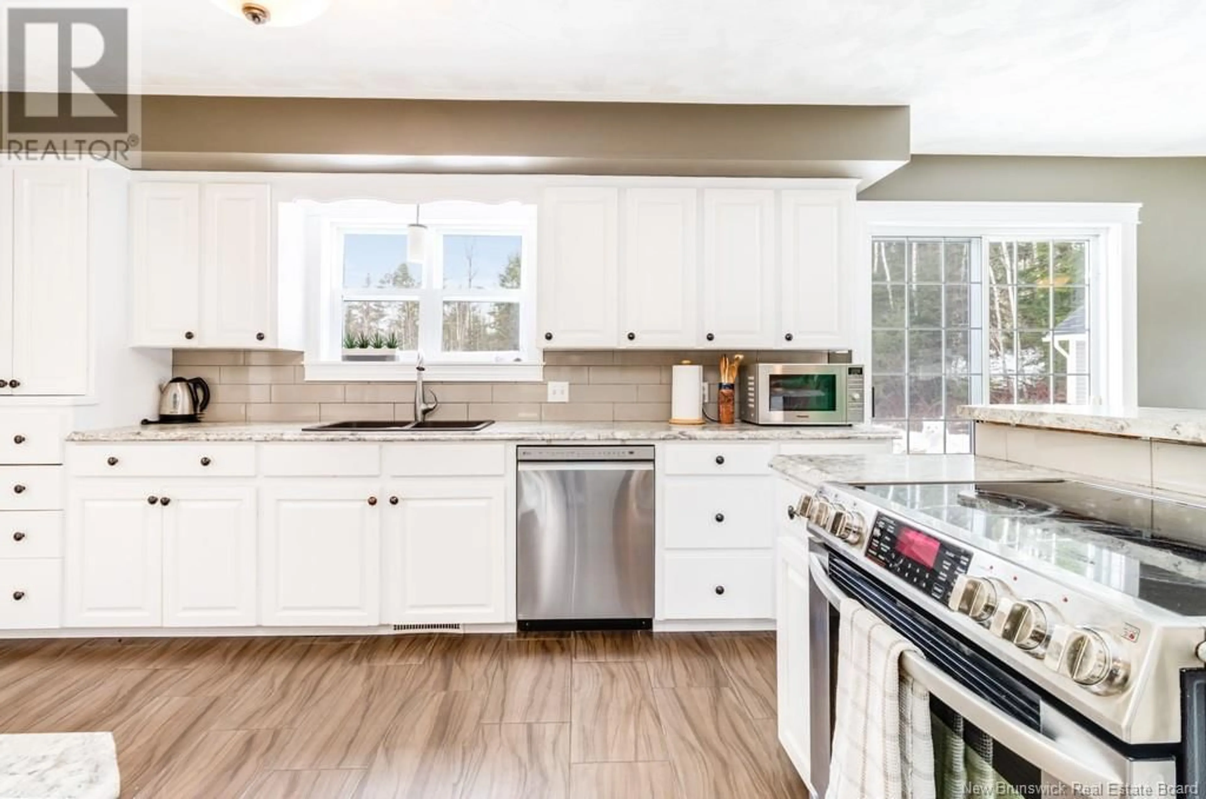 Open concept kitchen, ceramic/tile floor for 103 WOODLAND HILL, Perth-Andover New Brunswick E7H5H4