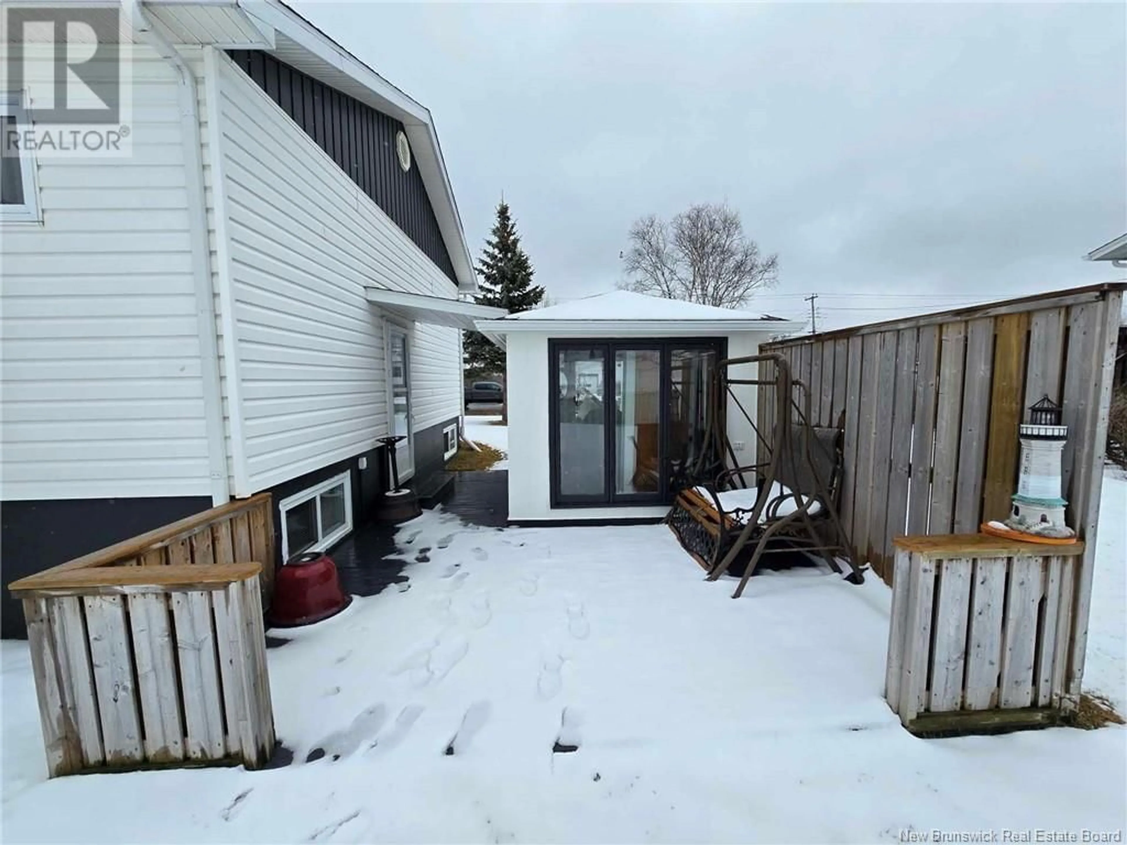 A pic from outside/outdoor area/front of a property/back of a property/a pic from drone, street for 66 ROUTE 322, North Tetagouche New Brunswick E2A4Y6