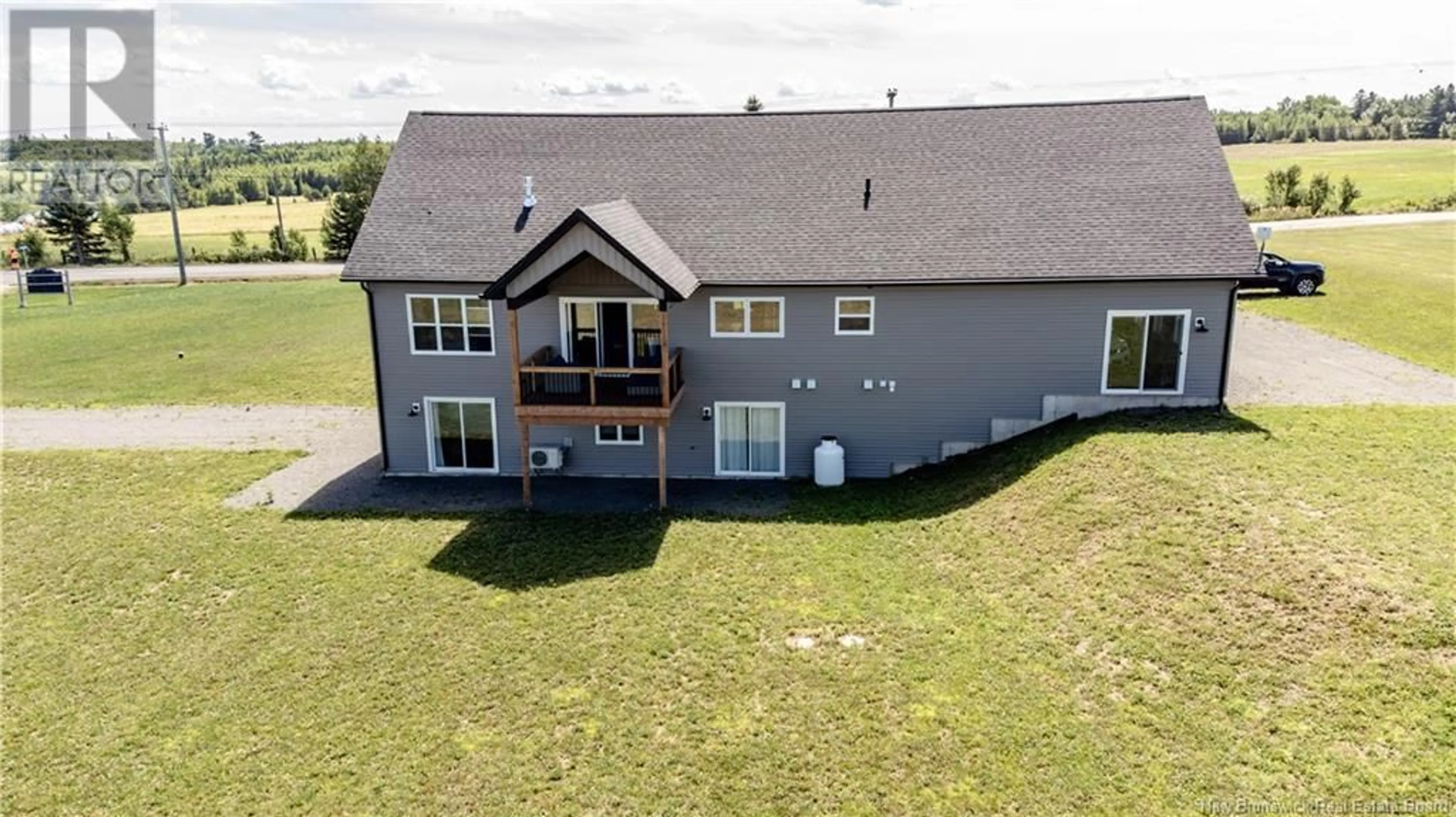 A pic from outside/outdoor area/front of a property/back of a property/a pic from drone, building for 496 ROUTE 510, Main River New Brunswick E4T1T4