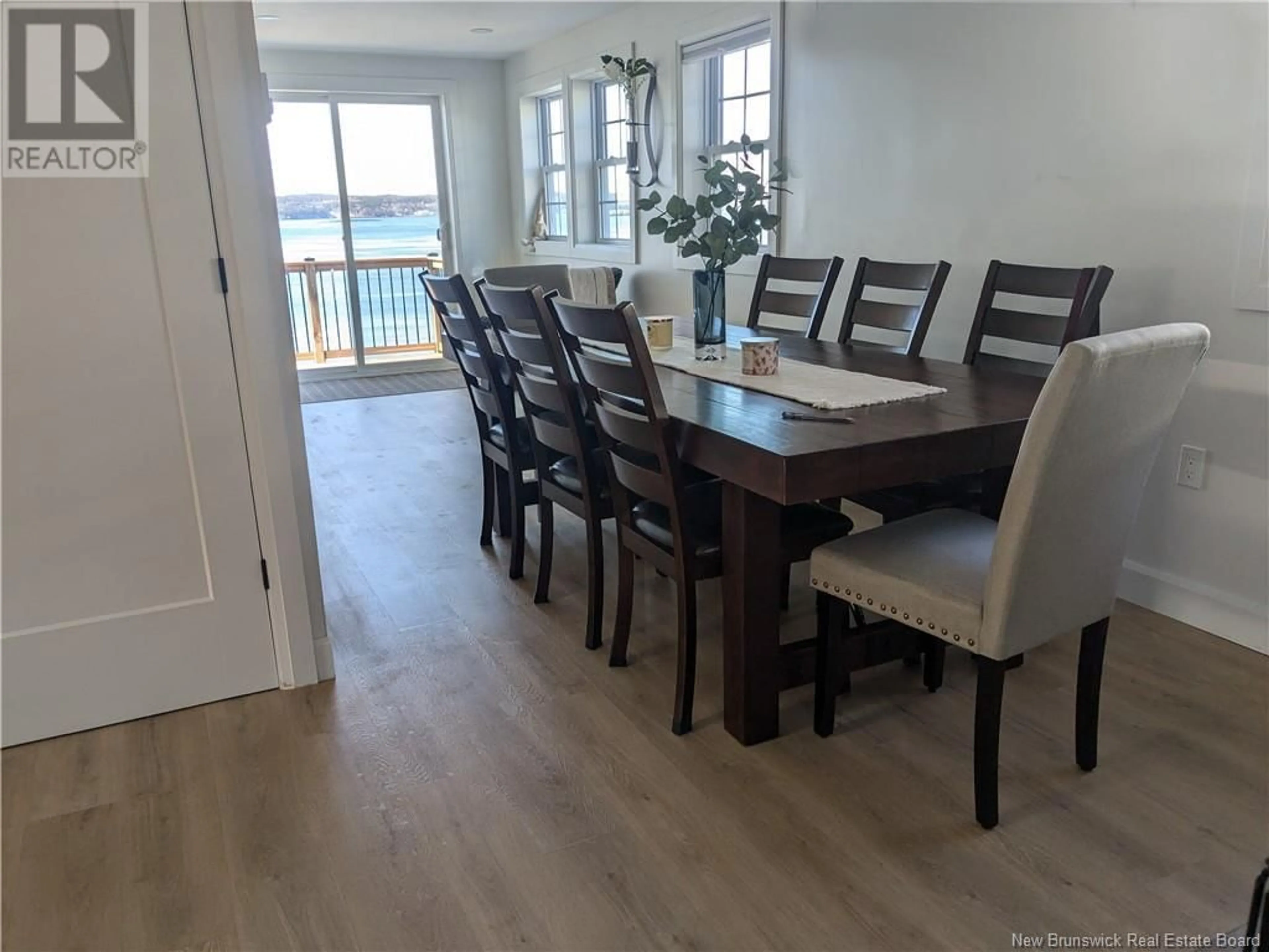 Dining room, wood/laminate floor for 2505 ROUTE 774, Wilsons Beach New Brunswick E5E1K4