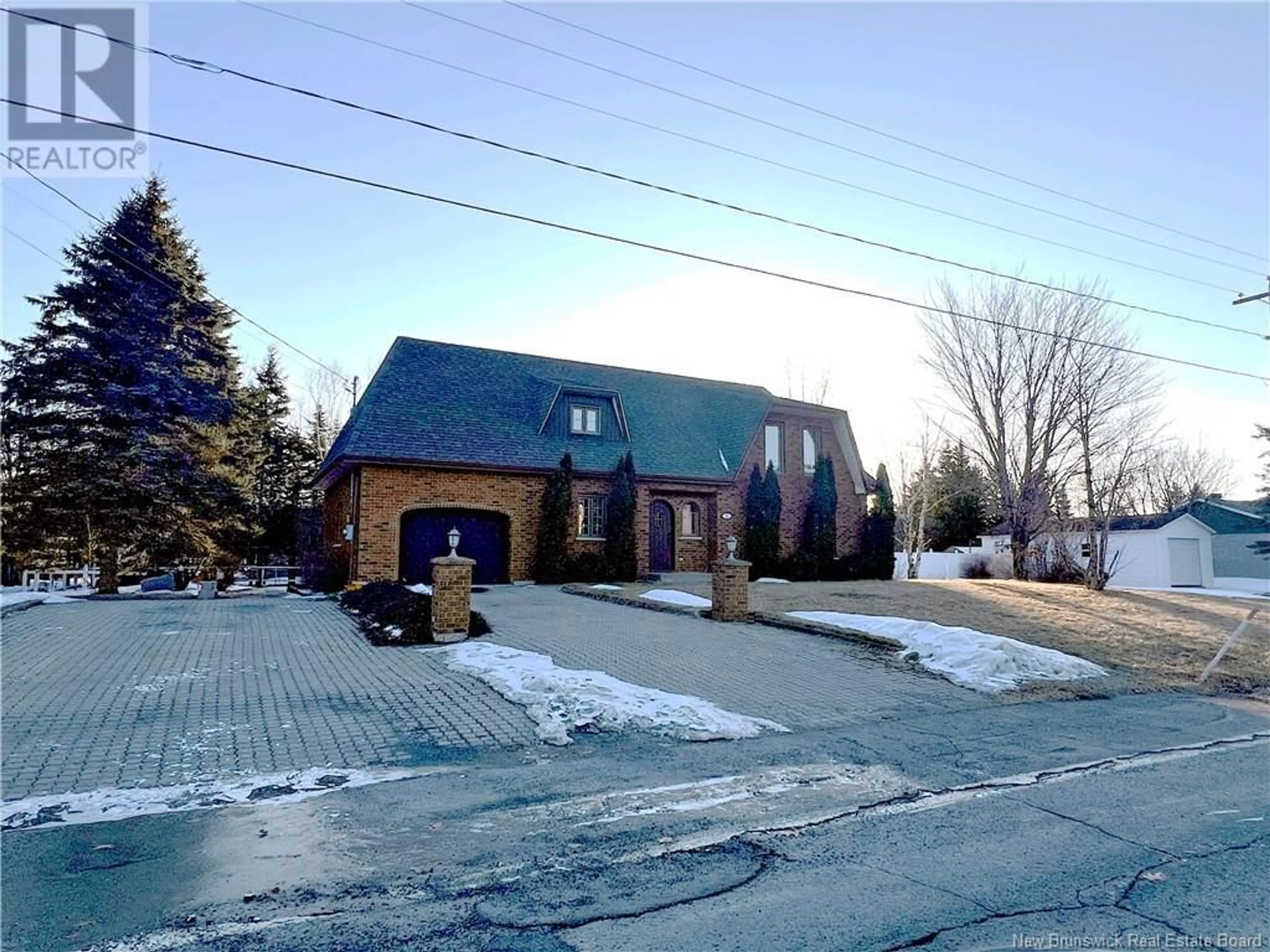 A pic from outside/outdoor area/front of a property/back of a property/a pic from drone, street for 24 PAQUIN STREET, Saint-Jacques New Brunswick E7B1V4