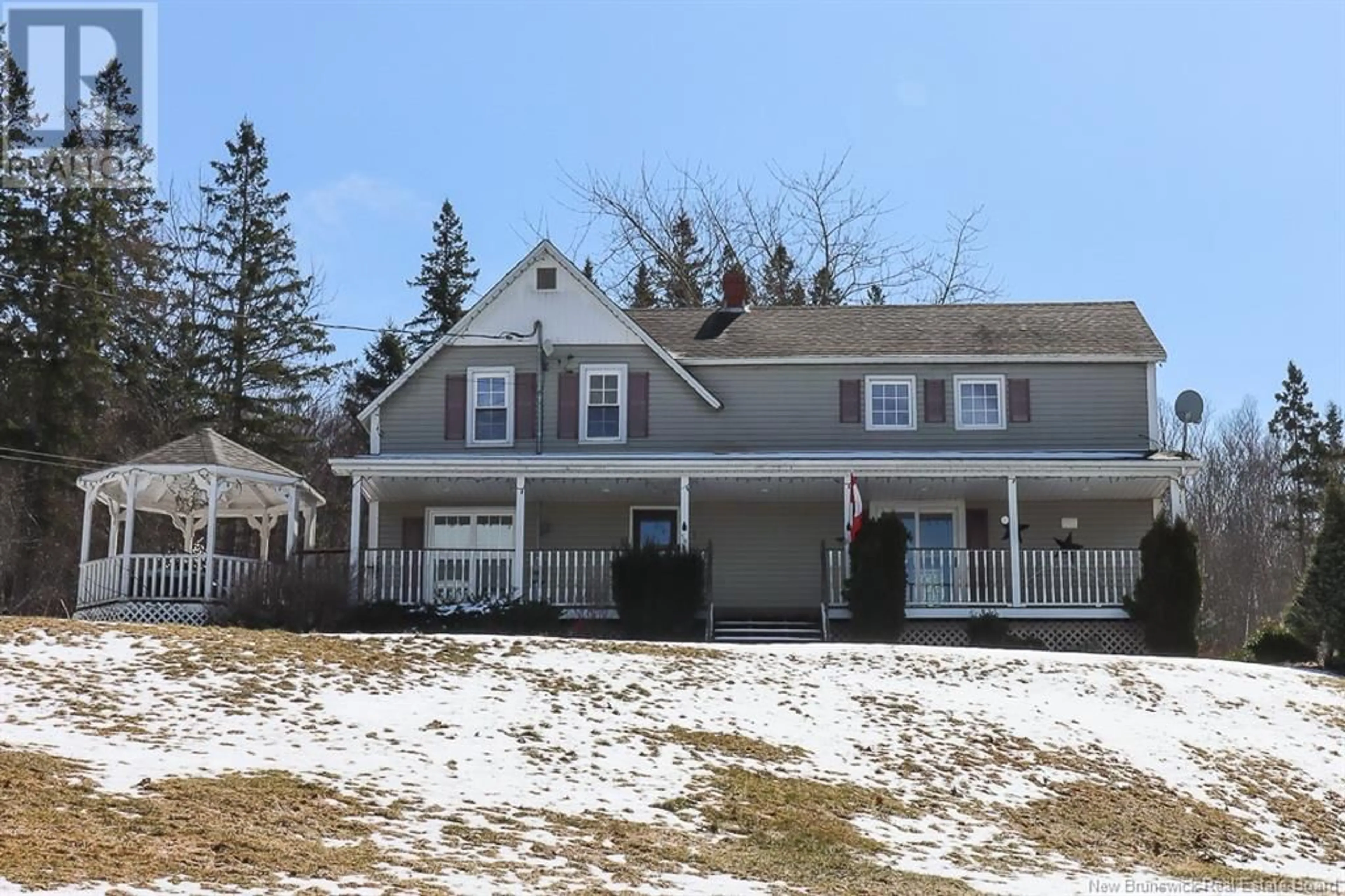 A pic from outside/outdoor area/front of a property/back of a property/a pic from drone, unknown for 596 SALT SPRINGS ROAD, Southfield New Brunswick E4E5W7