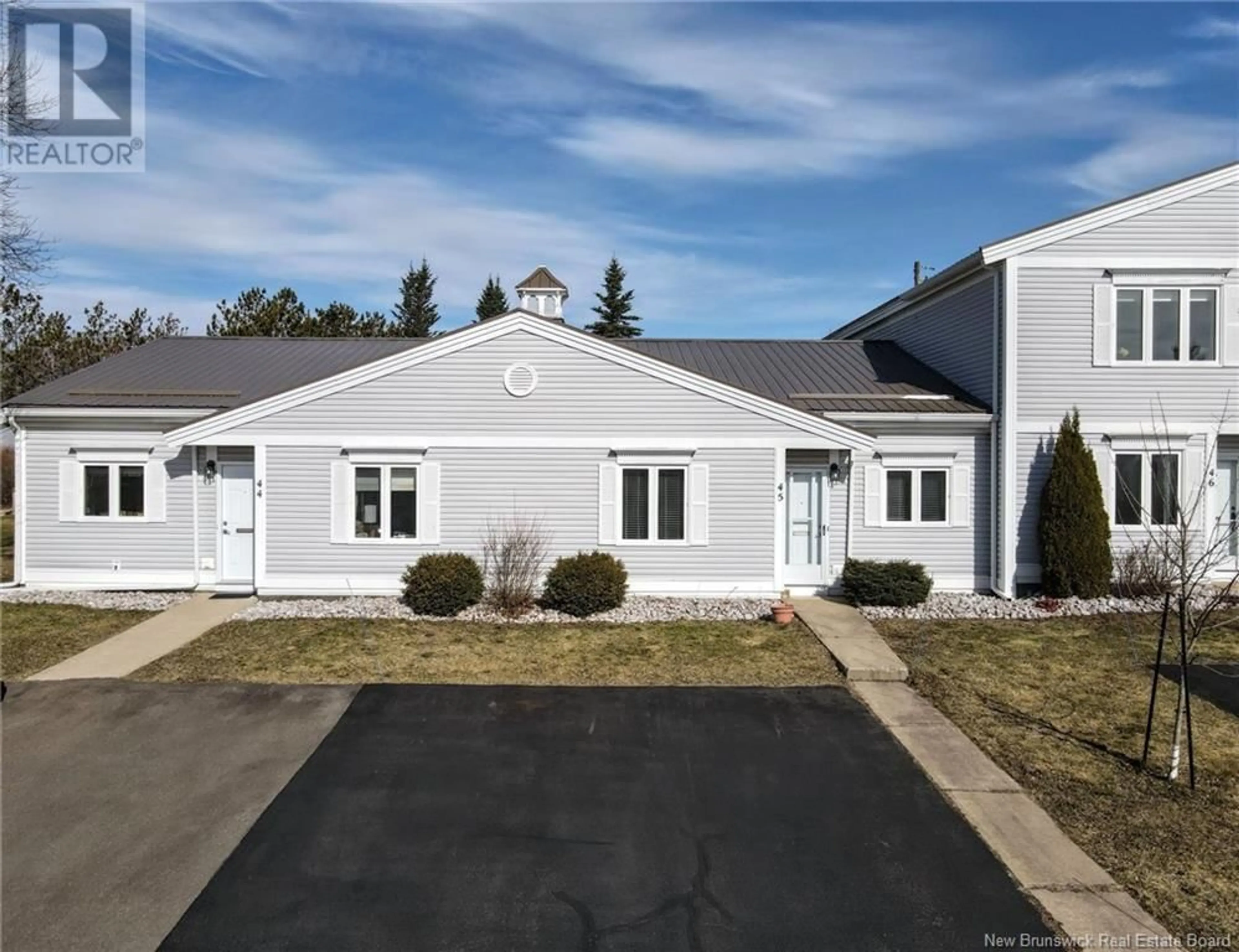 A pic from outside/outdoor area/front of a property/back of a property/a pic from drone, street for 45 - 50 MCAULEY DRIVE, Moncton New Brunswick E1A6R2