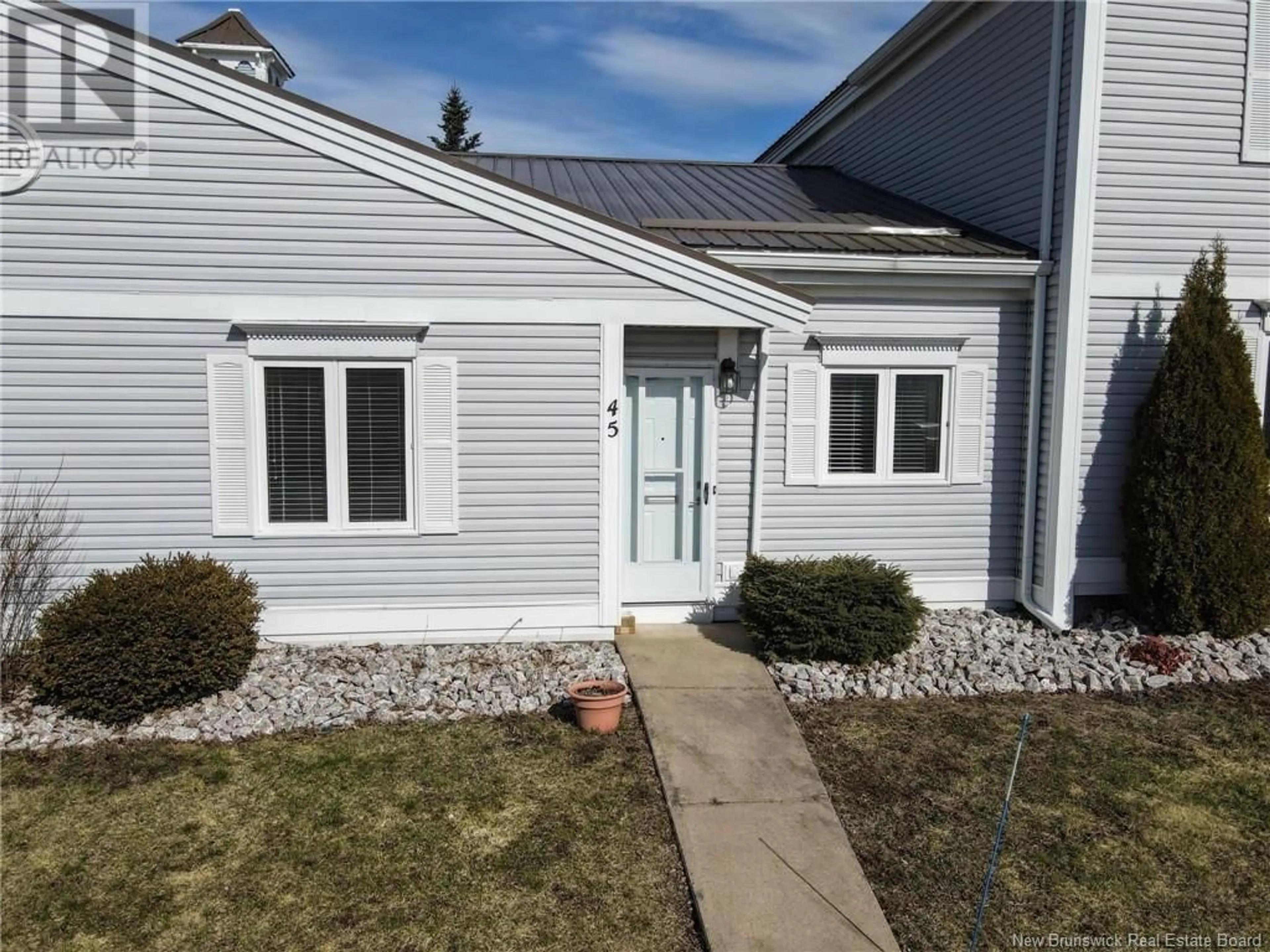 Home with vinyl exterior material, street for 45 - 50 MCAULEY DRIVE, Moncton New Brunswick E1A6R2