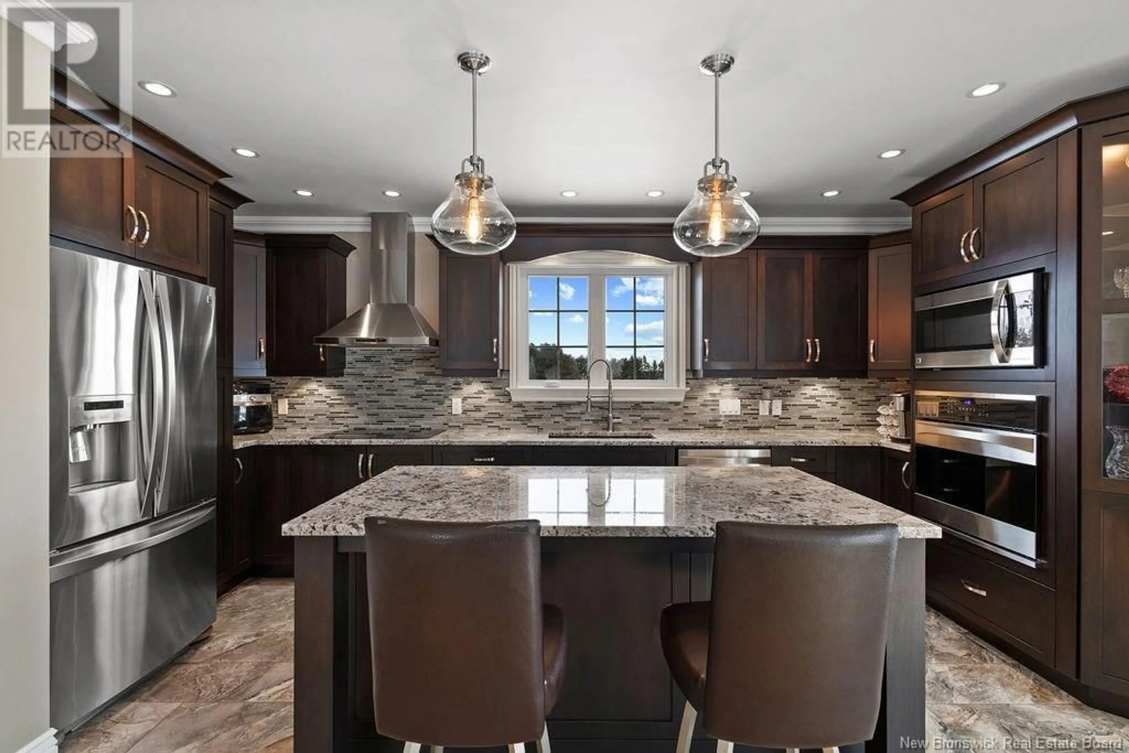 Contemporary kitchen, ceramic/tile floor for 9 CONNORS ROAD, Boom Road New Brunswick E9E0A9