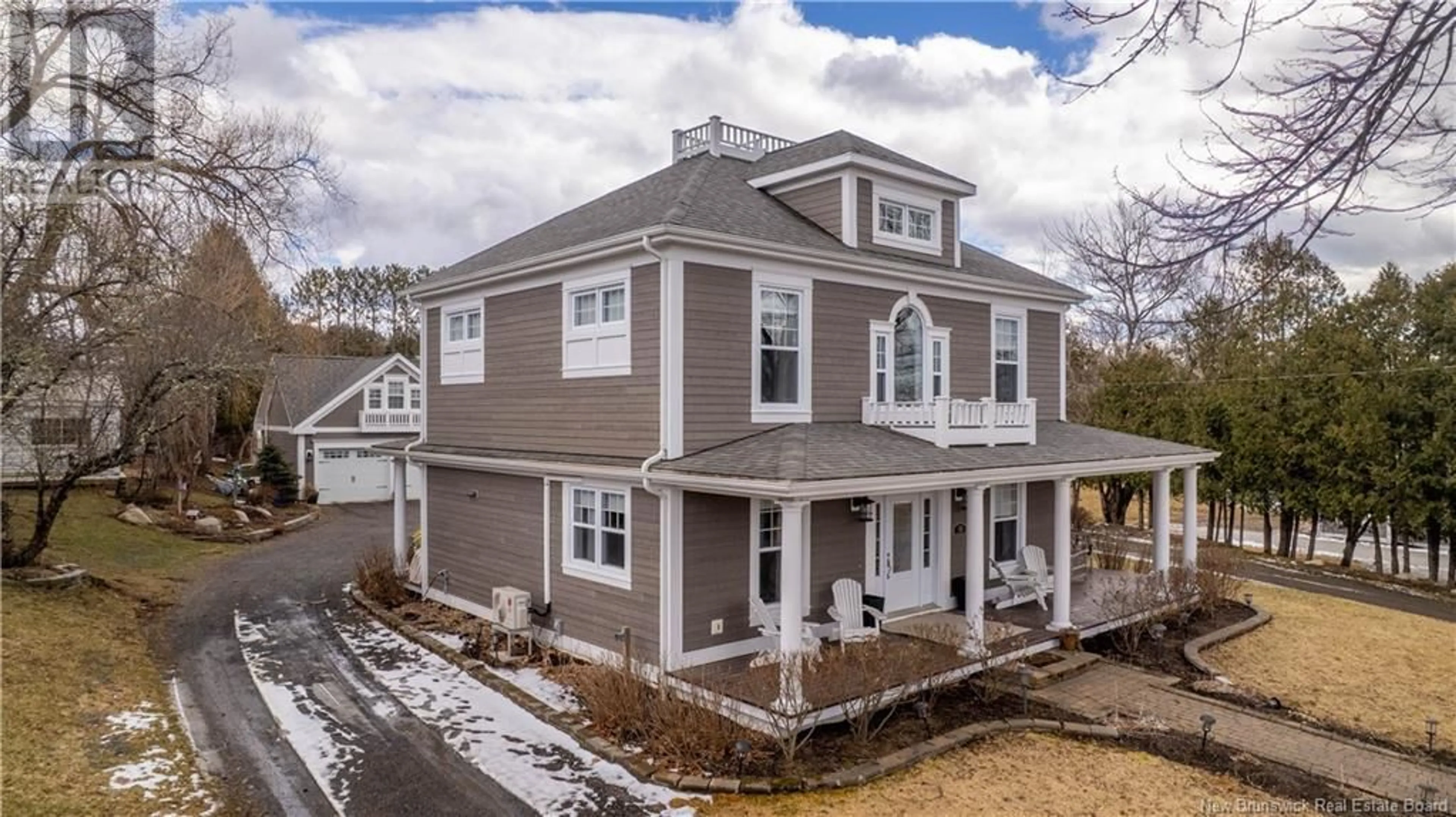 Home with vinyl exterior material, street for 50 RIVERVIEW AVENUE, St George New Brunswick E5C3M6