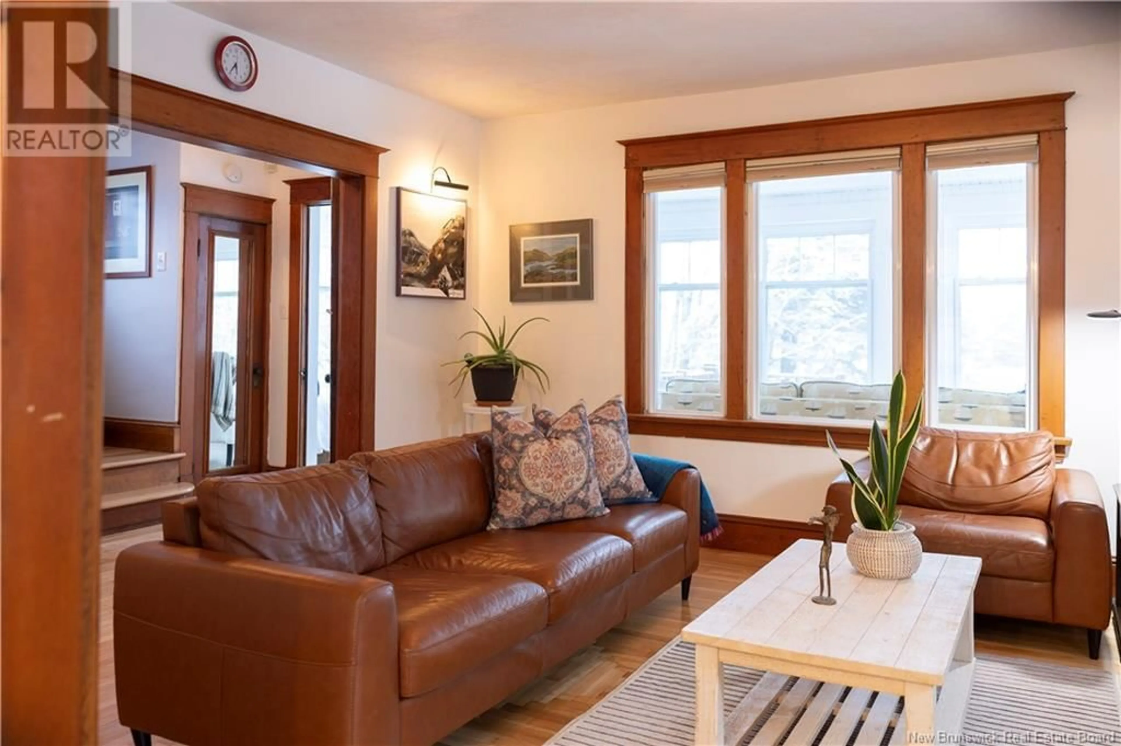 Living room with furniture, wood/laminate floor for 80 MARTIN ROAD, Dundas New Brunswick E4R4V6