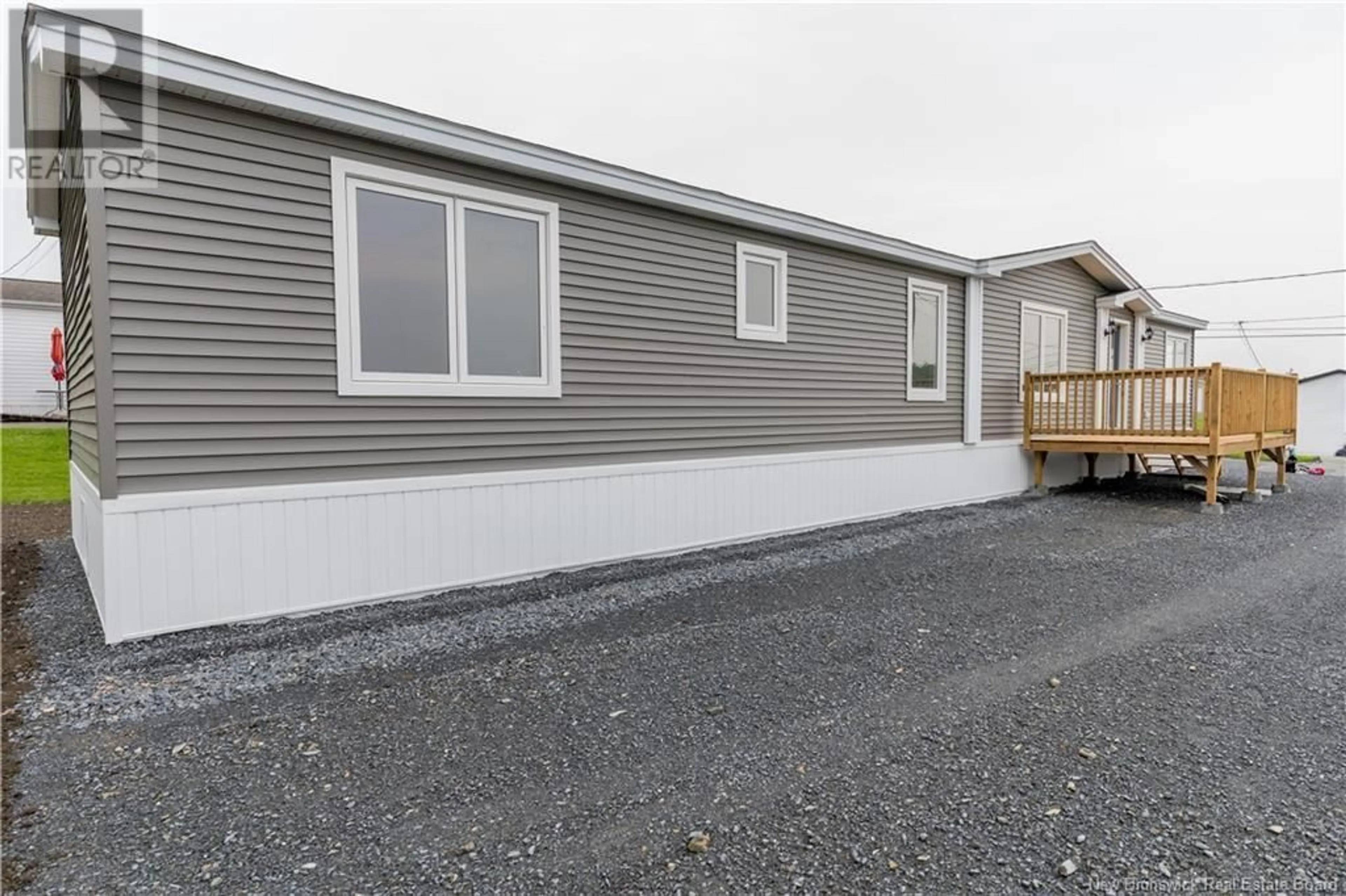Home with vinyl exterior material, street for 19B KATE STREET, Grand Falls New Brunswick E3Z1A6