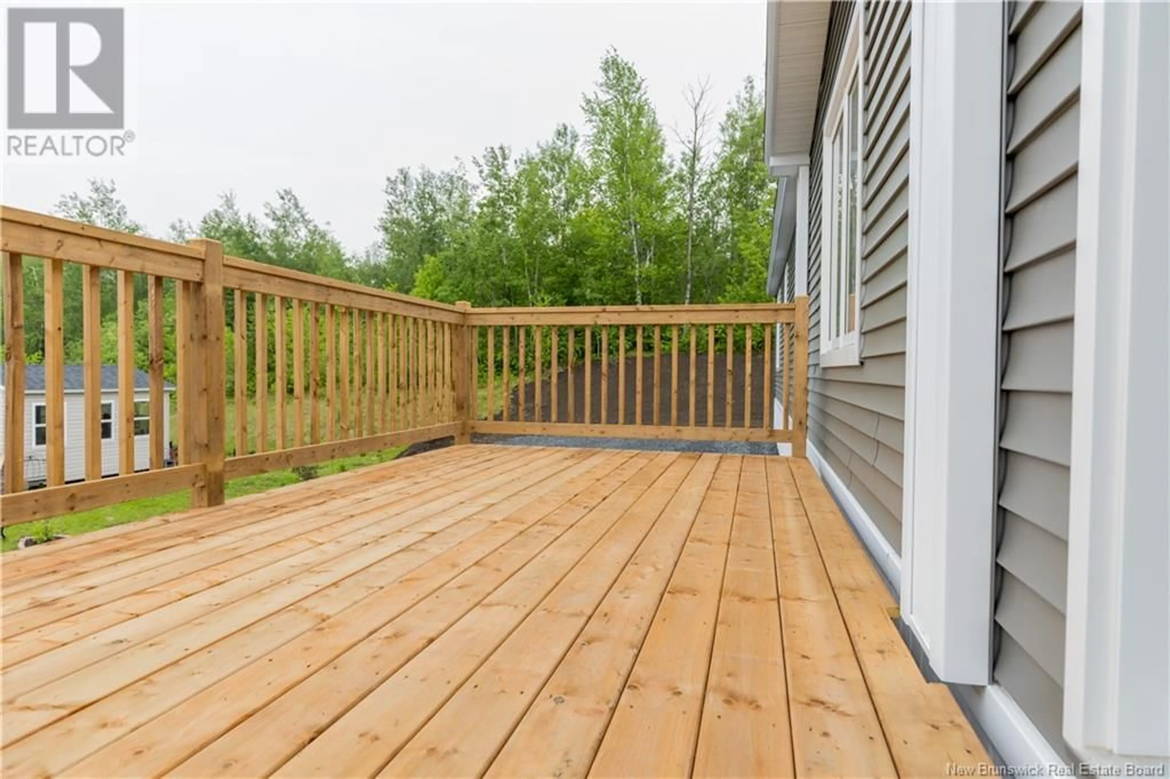 Patio, forest/trees view for 19B KATE STREET, Grand Falls New Brunswick E3Z1A6