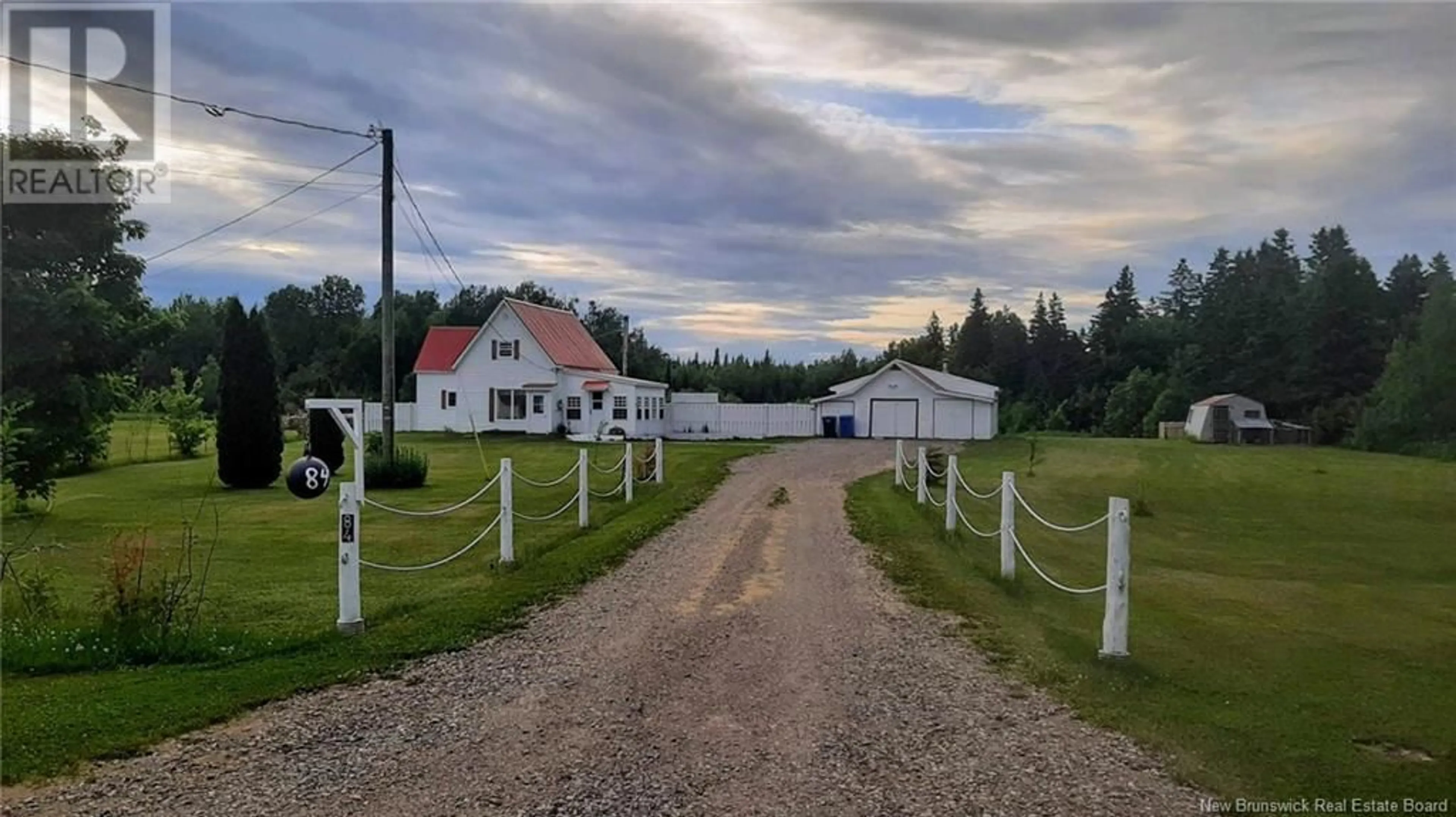 A pic from outside/outdoor area/front of a property/back of a property/a pic from drone, unknown for 84 ST PAUL ROUTE, Grande-Anse New Brunswick E8N1L2