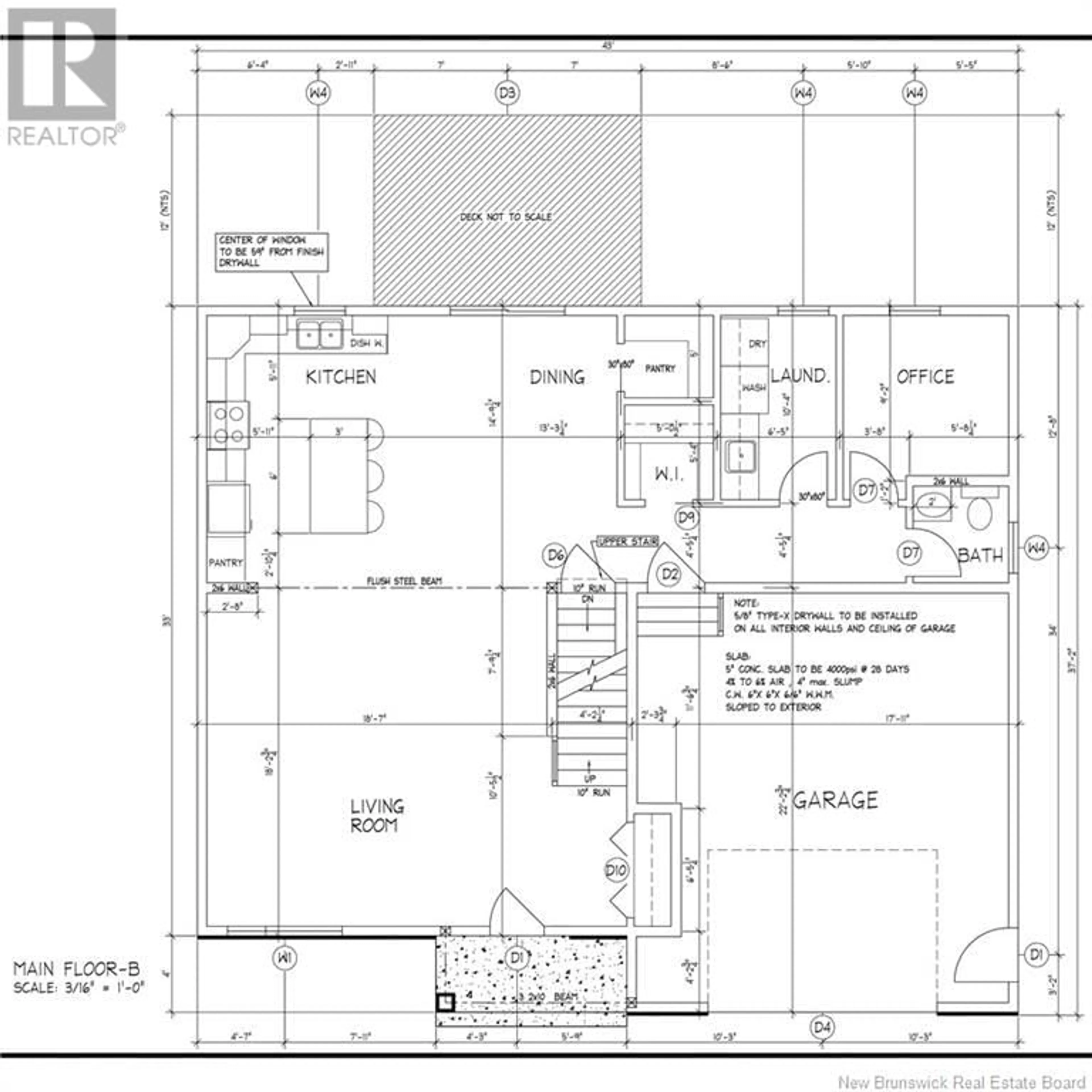 Floor plan for 66 ROBERT STREET, Shediac New Brunswick E4P0H6