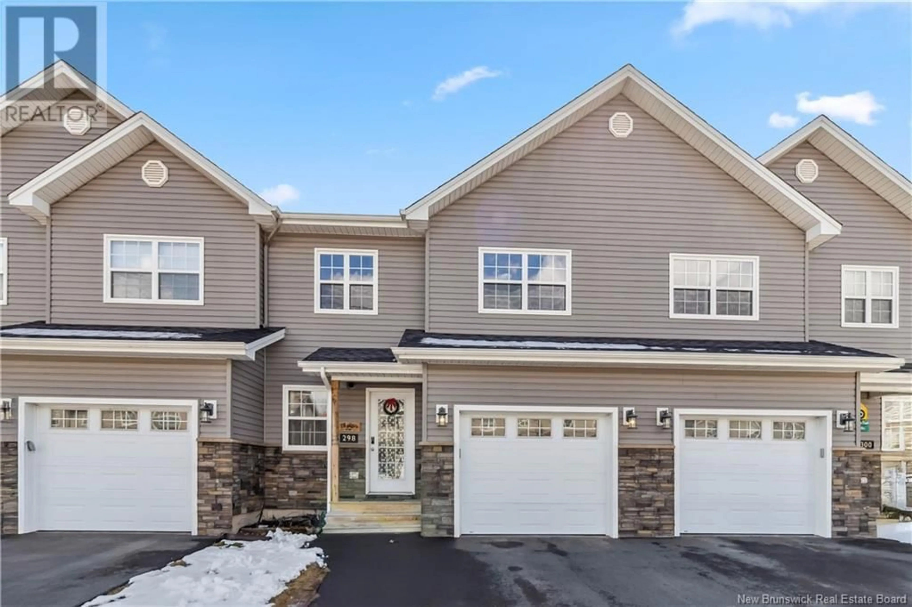 Home with vinyl exterior material, street for 298 DOLBEAU STREET, Dieppe New Brunswick E1A9T2