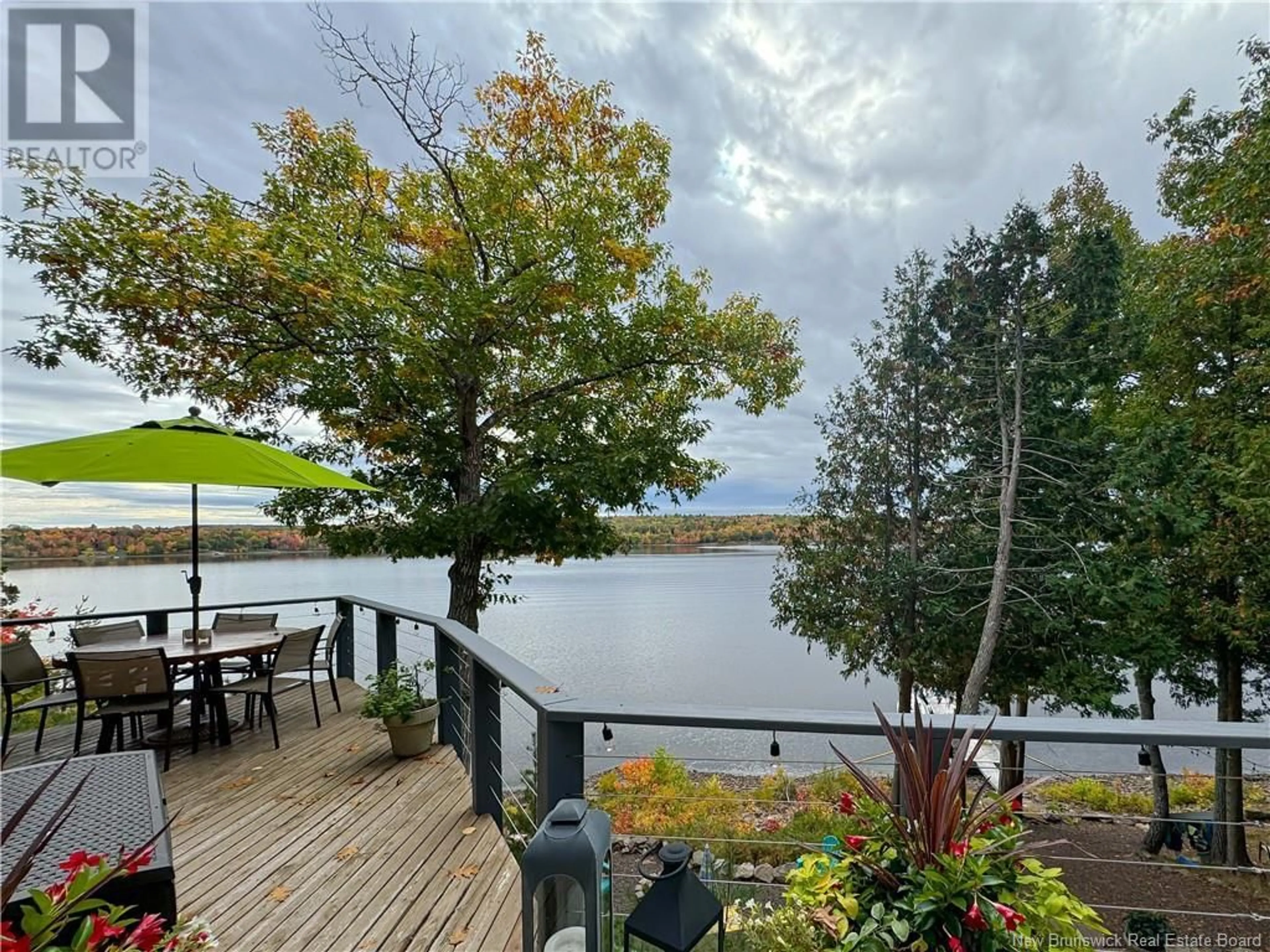 Patio, water/lake/river/ocean view for 80 BARNES POINT ROAD, Cambridge-Narrows New Brunswick E4C2E6