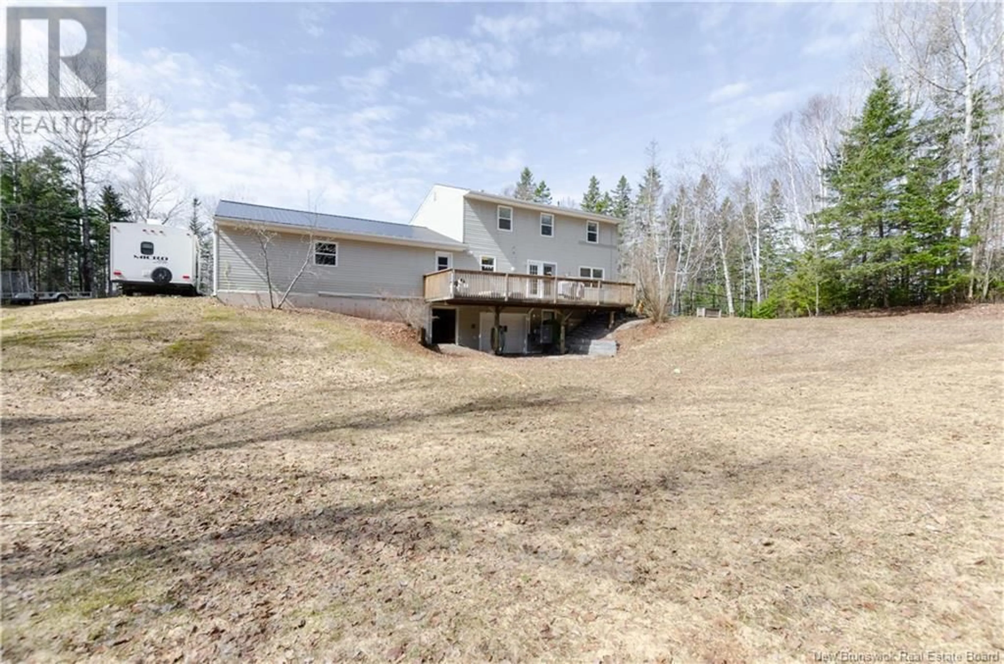 A pic from outside/outdoor area/front of a property/back of a property/a pic from drone, building for 130 NICHOLAS DRIVE, Hillsborough New Brunswick E4H3A7