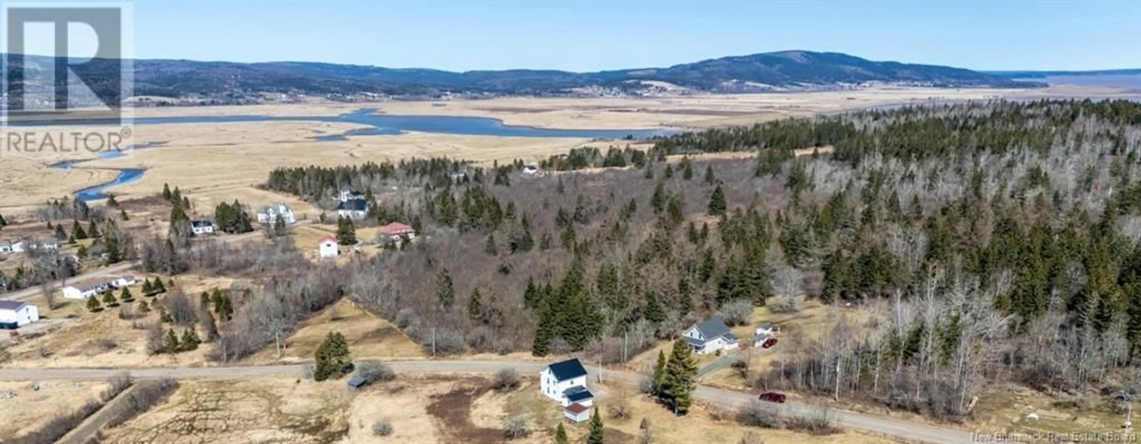 A pic from outside/outdoor area/front of a property/back of a property/a pic from drone, mountain view for 386 Route 915, Harvey Bank New Brunswick E4H2M2