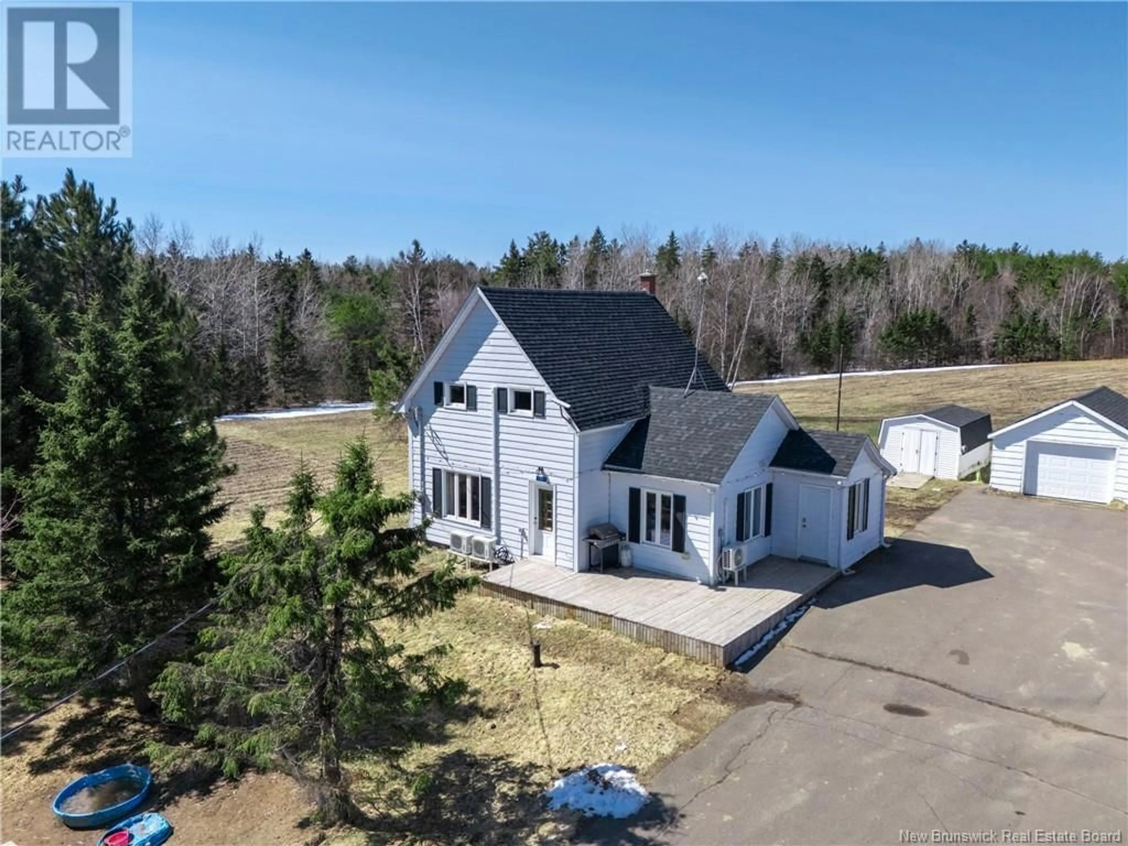 A pic from outside/outdoor area/front of a property/back of a property/a pic from drone, unknown for 1319 LAWSON ROAD, Saint-Norbert New Brunswick E4S2N8