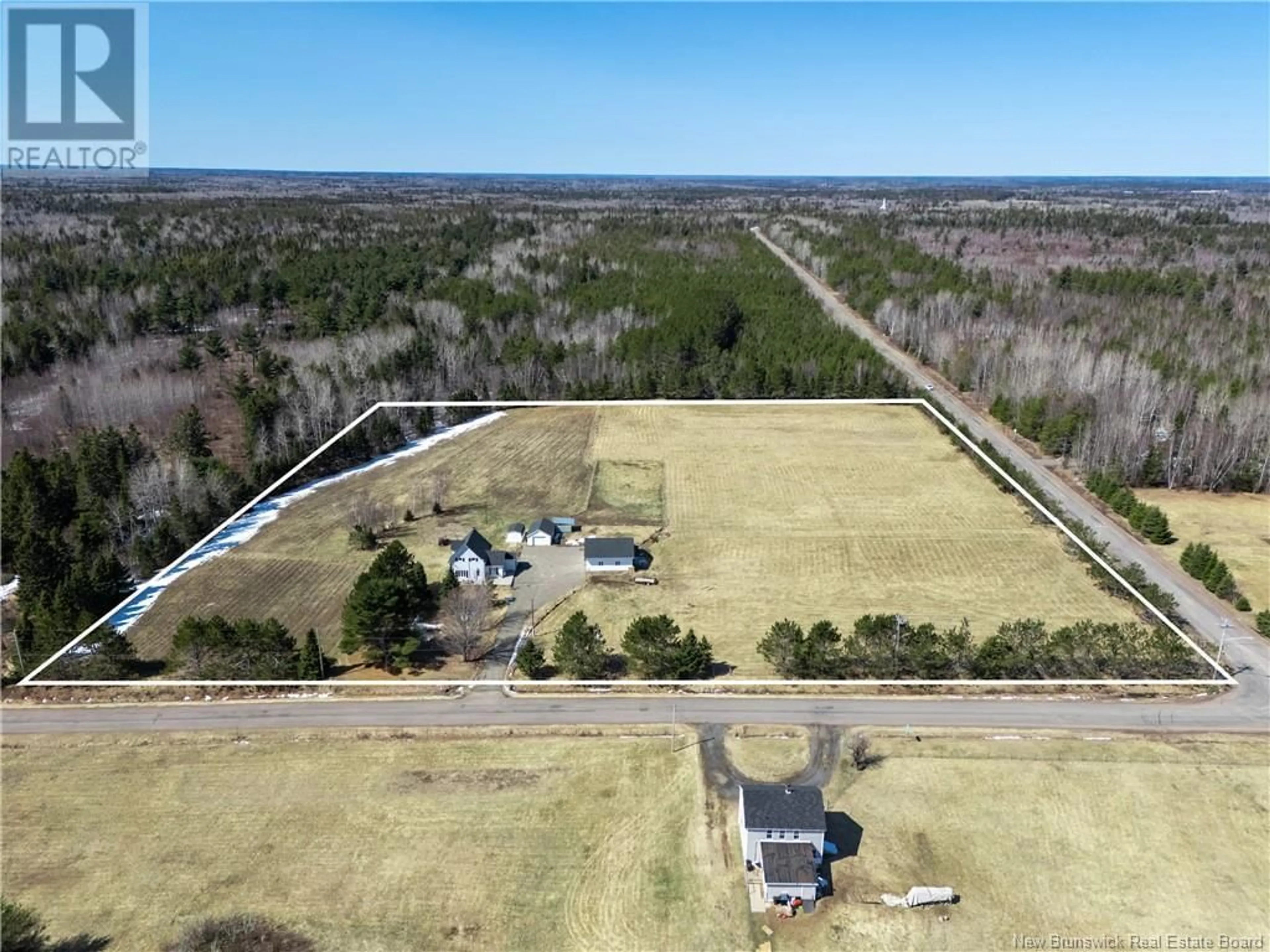 A pic from outside/outdoor area/front of a property/back of a property/a pic from drone, unknown for 1319 LAWSON ROAD, Saint-Norbert New Brunswick E4S2N8