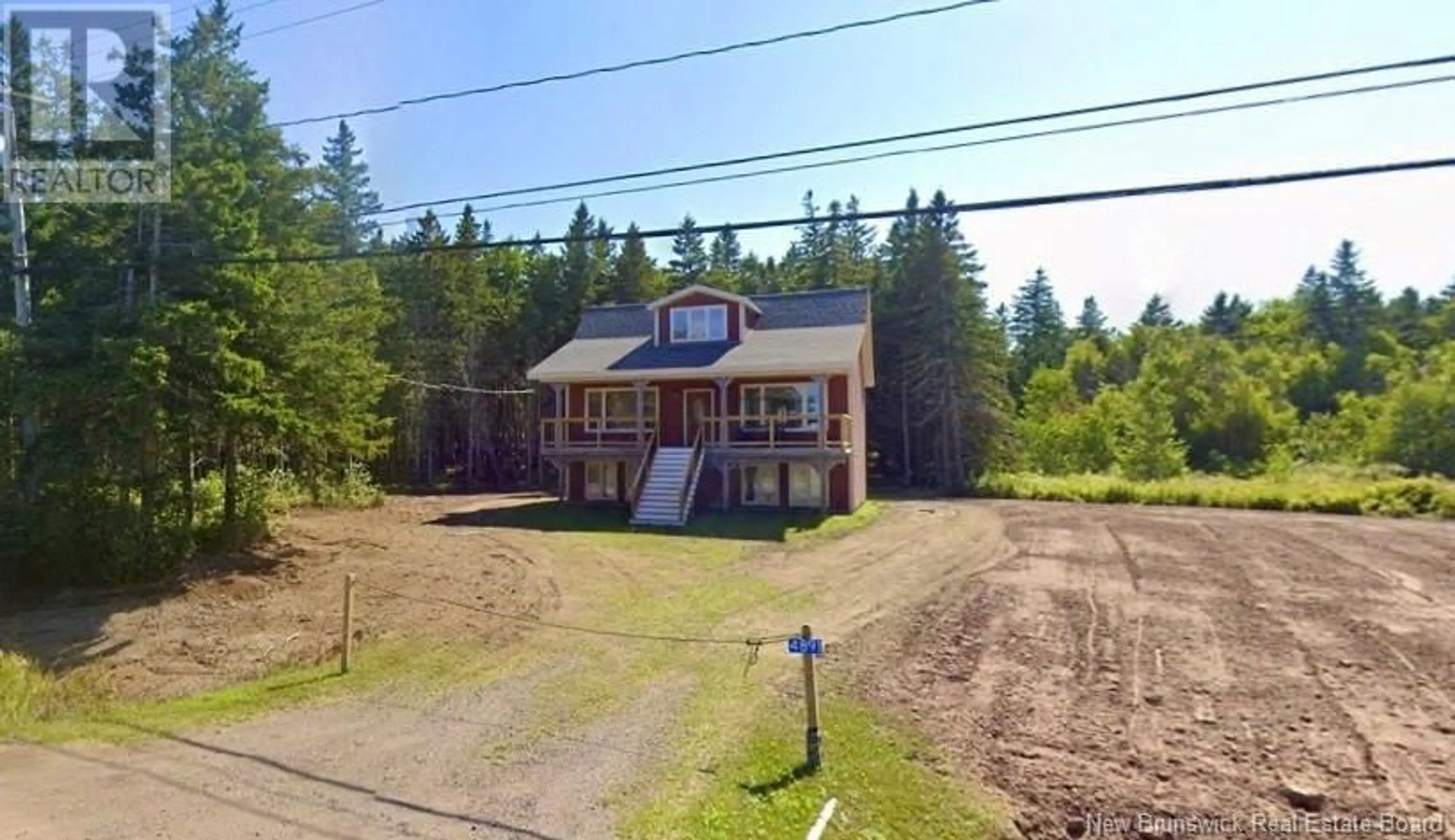 A pic from outside/outdoor area/front of a property/back of a property/a pic from drone, building for 4891 ROUTE 535, Saint-Thomas-de-Kent New Brunswick E4S4Z6