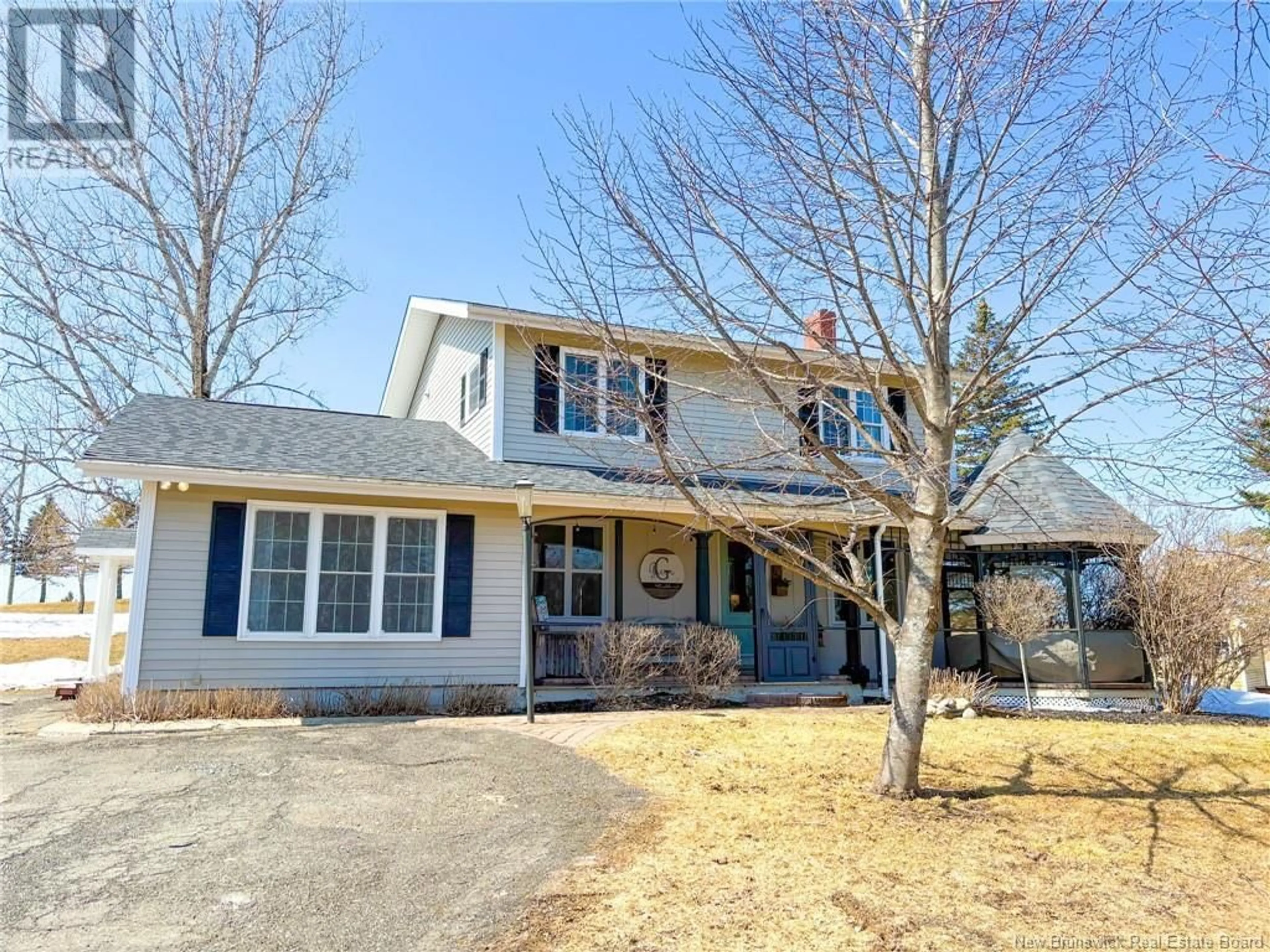 Home with vinyl exterior material, street for 142 REELEDER COURT, Greenfield New Brunswick E7L3C2