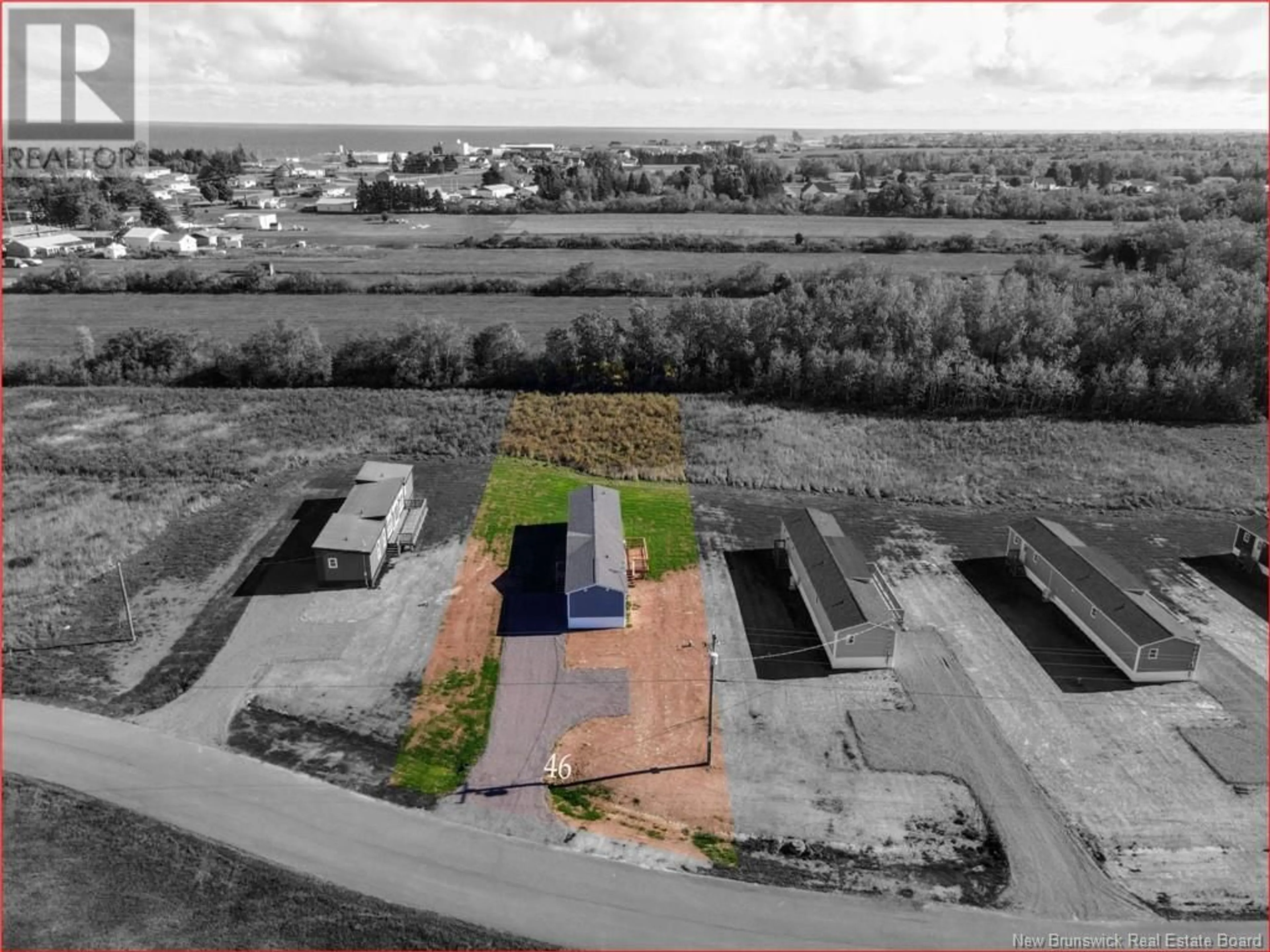 A pic from outside/outdoor area/front of a property/back of a property/a pic from drone, building for 46 BEDECHE STREET, Cap-Pelé New Brunswick E4N0G1
