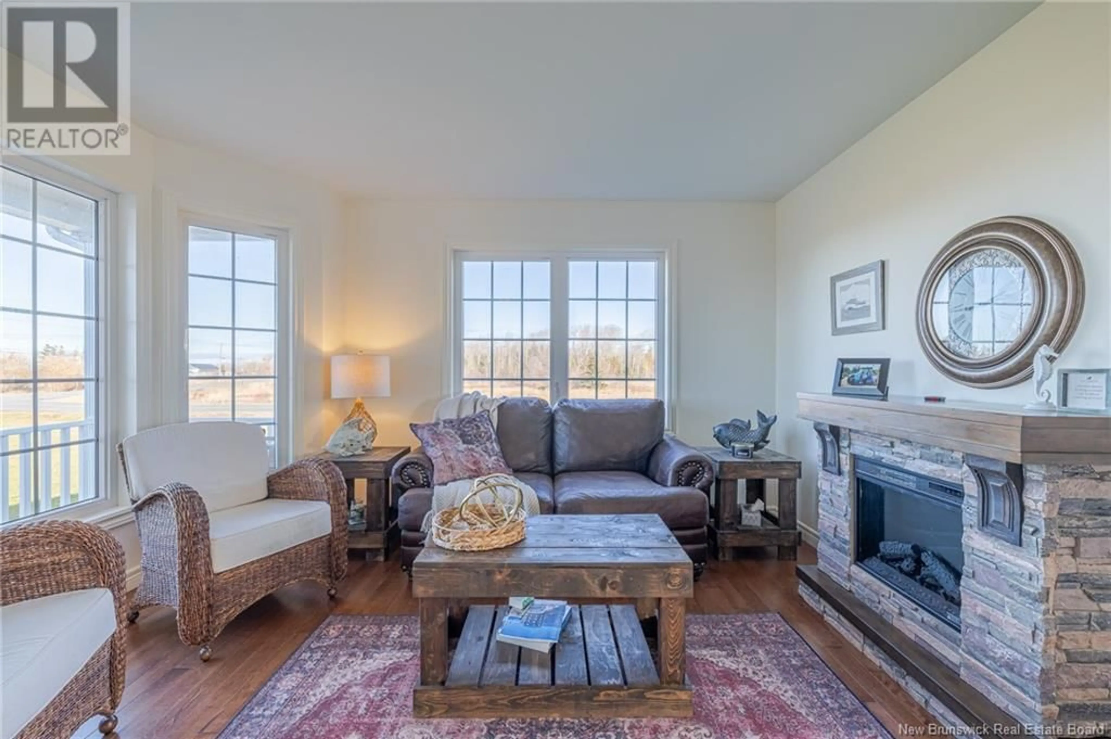 Living room with furniture, unknown for 6642 ROUTE 11, Clifton New Brunswick E2A5L8