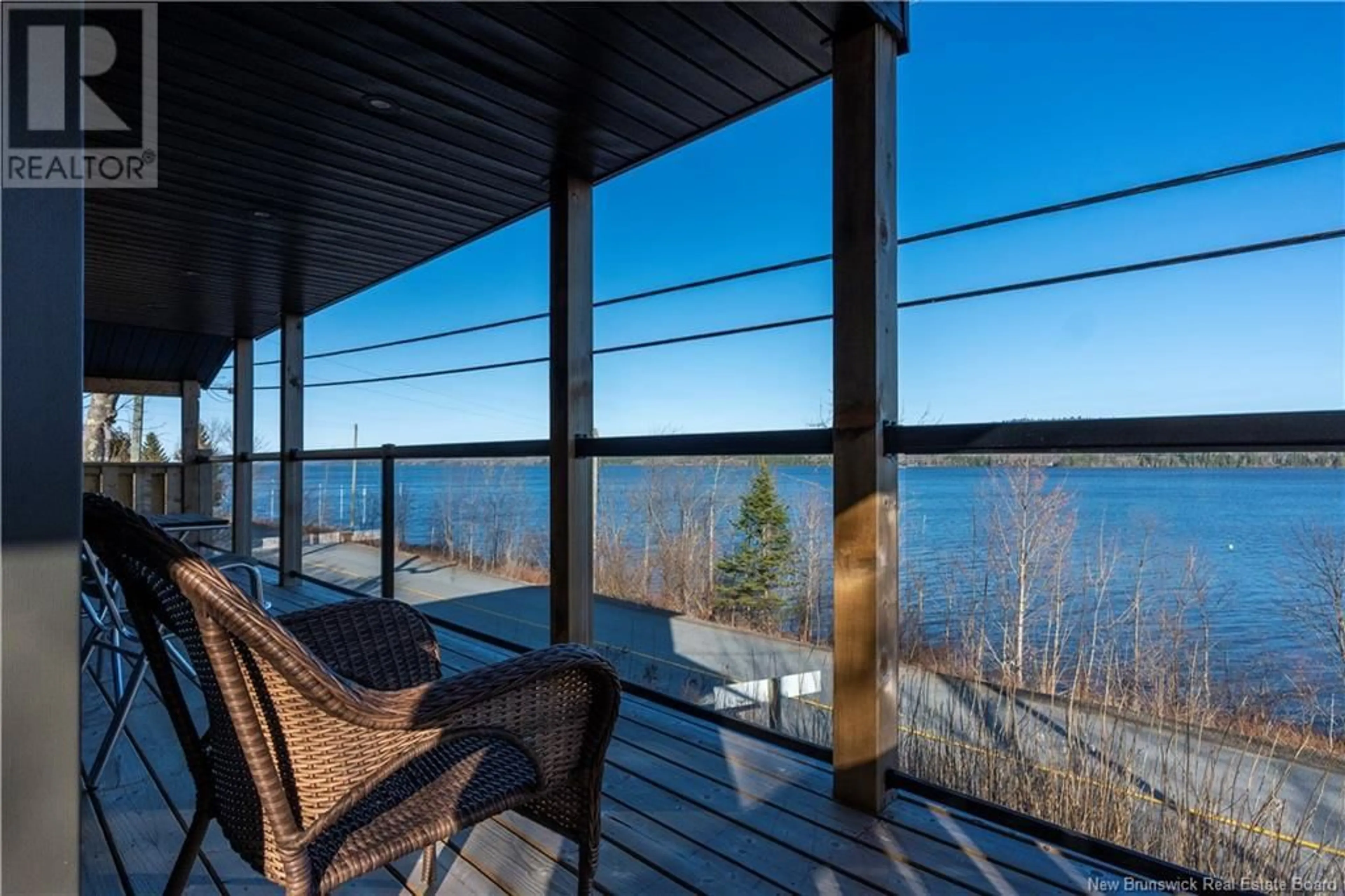 Patio, water/lake/river/ocean view for 8980 ROUTE 102, Grand Bay-Westfield New Brunswick E2M7B6