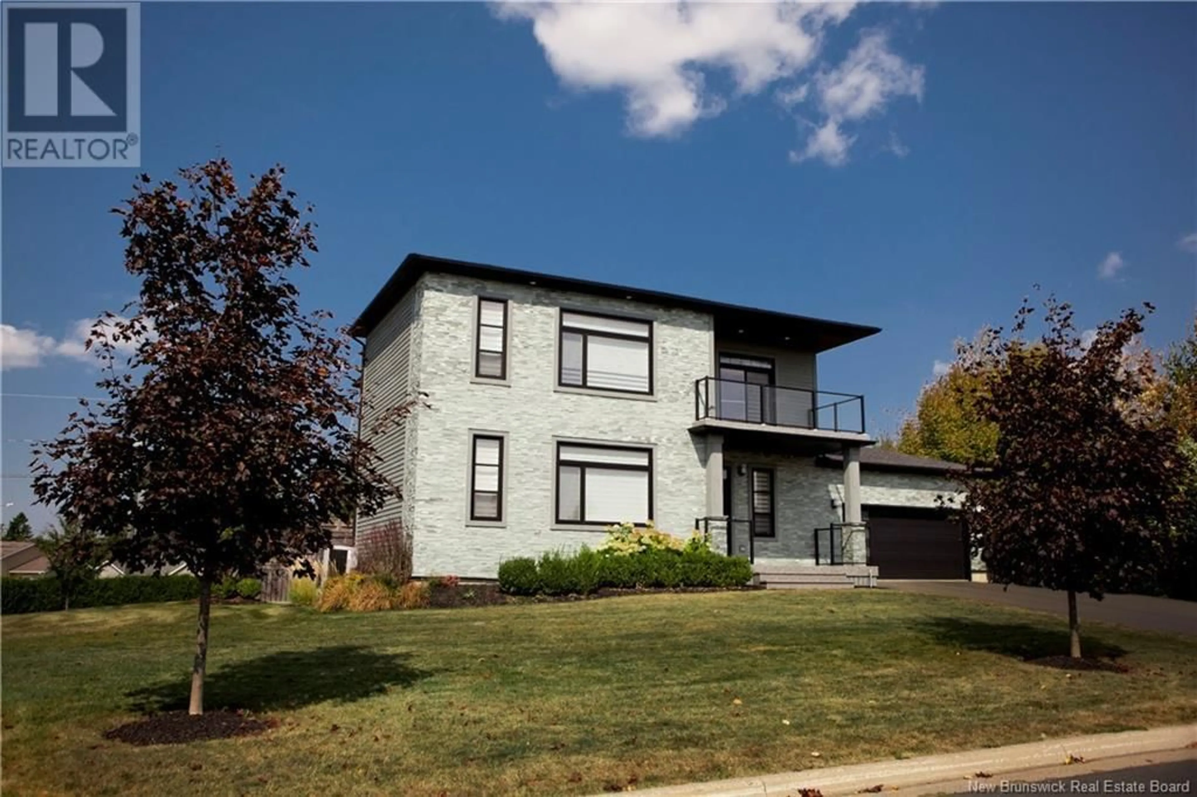 Home with brick exterior material, street for 44 BICENTENNIAL DRIVE, Woodstock New Brunswick E7M6A7