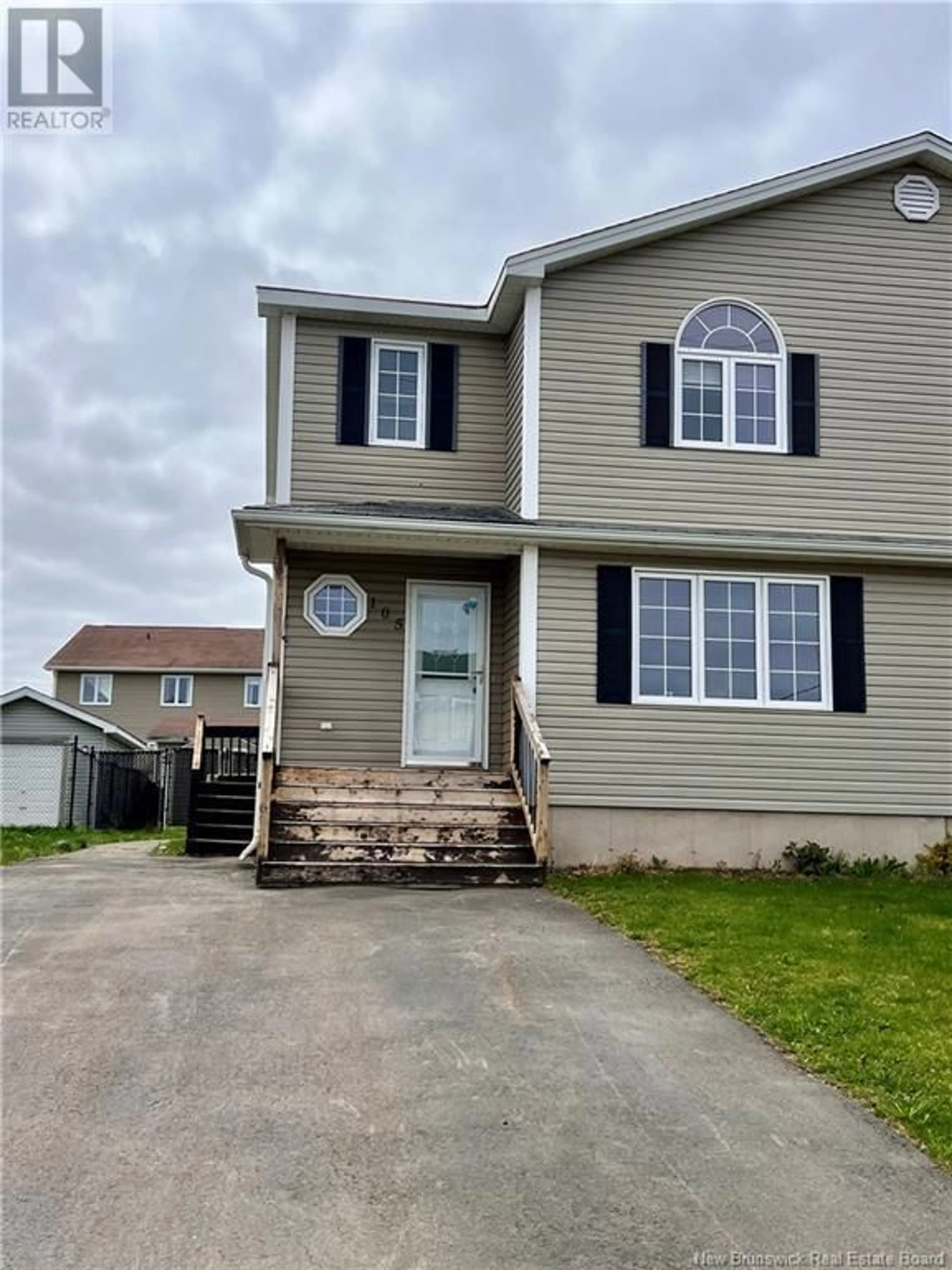 Home with vinyl exterior material, street for 105 HAMPTON STREET, Moncton New Brunswick E1G5H2