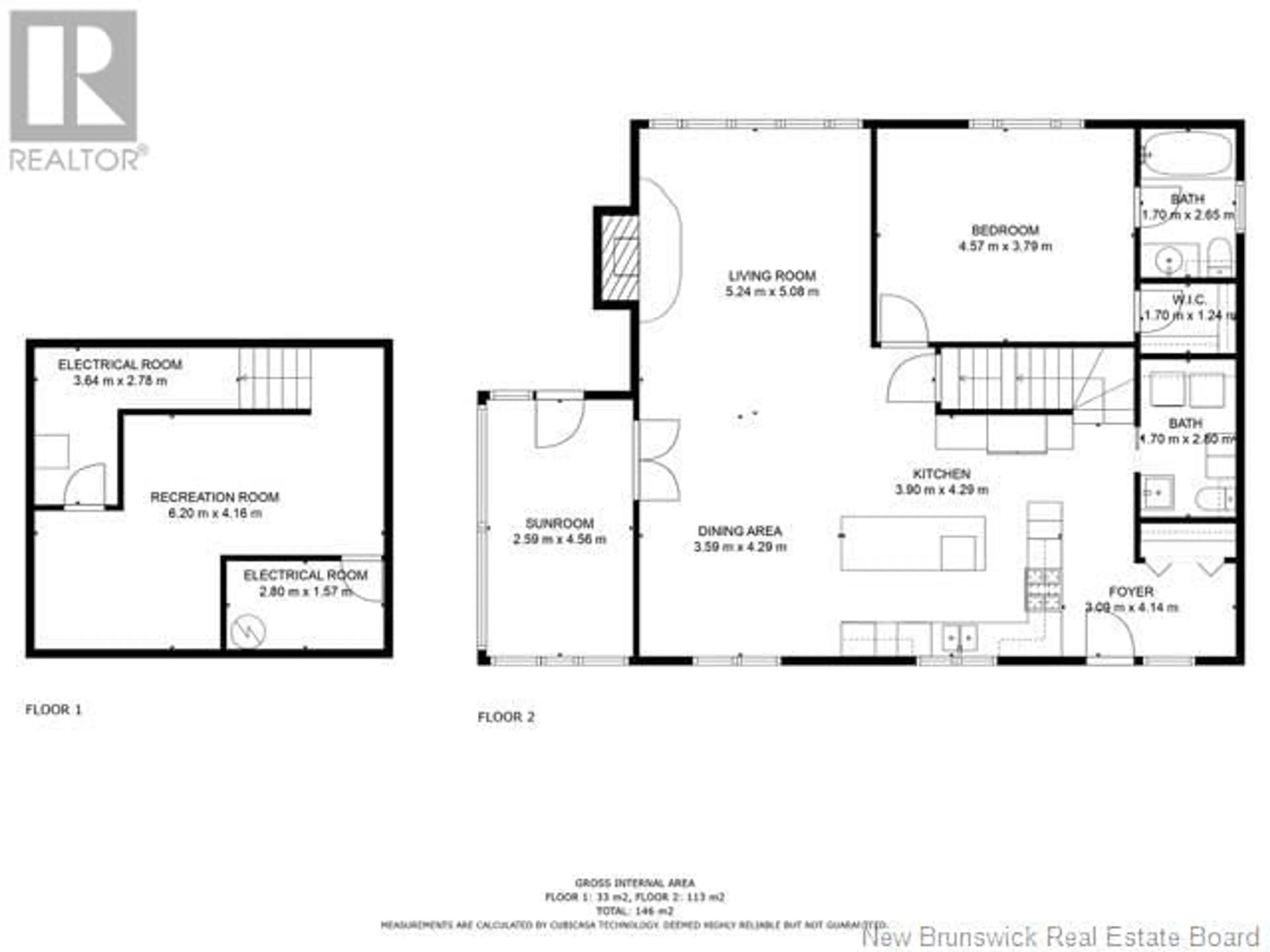 Floor plan for 13 TREPANIER, Mcleods New Brunswick E3N0A6