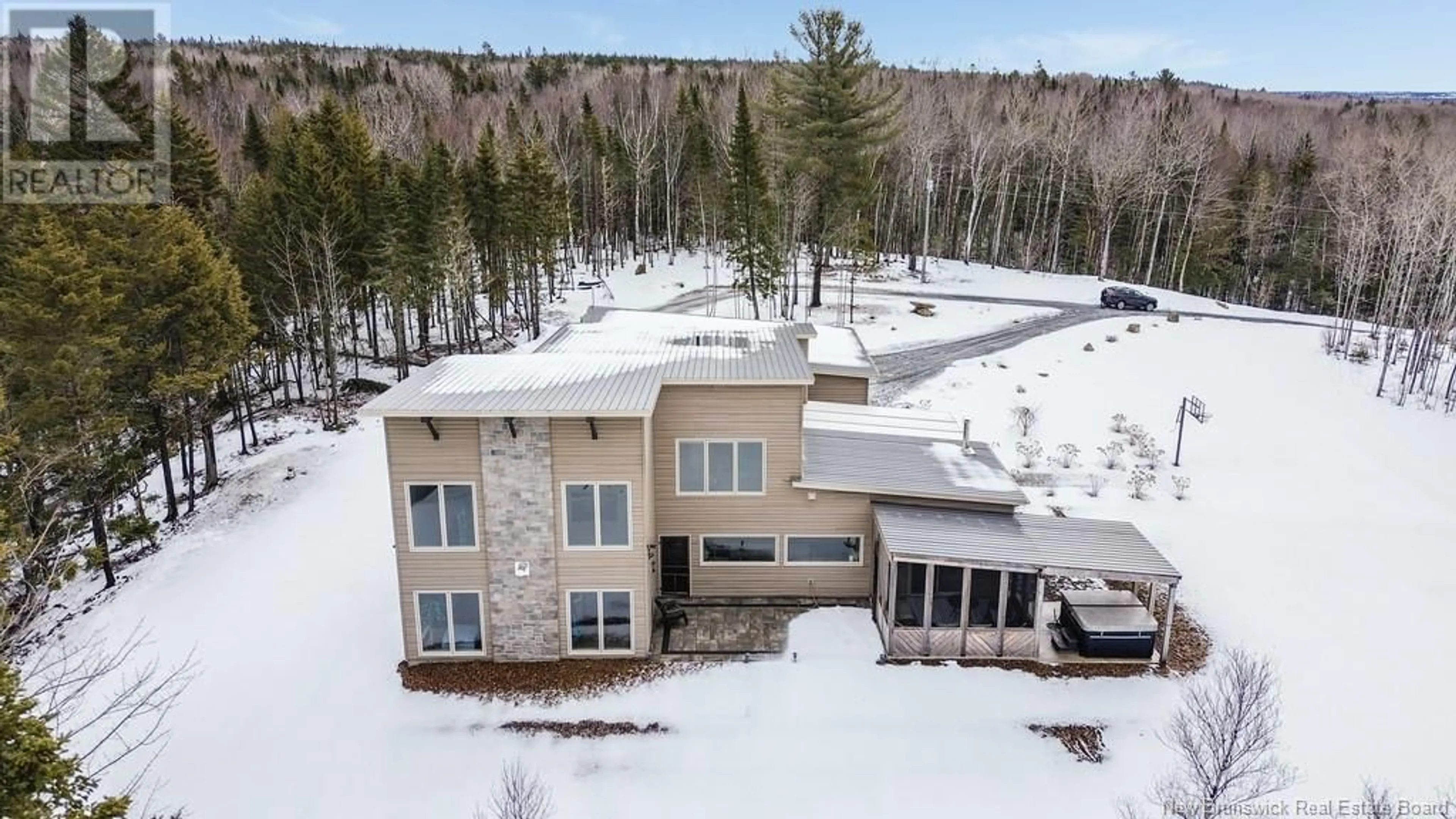 A pic from outside/outdoor area/front of a property/back of a property/a pic from drone, unknown for 281 UPPER DURHAM ROAD, Durham Bridge New Brunswick E6C1C5
