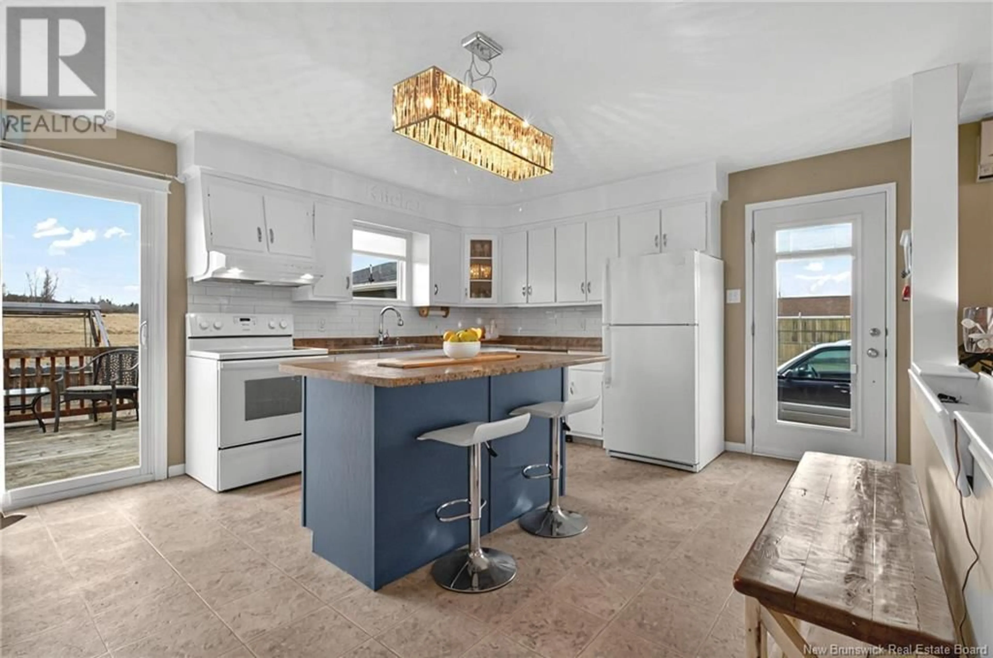 Open concept kitchen, ceramic/tile floor for 3056 ROUTE 515, Sainte-Marie-De-Kent New Brunswick E4S2E8