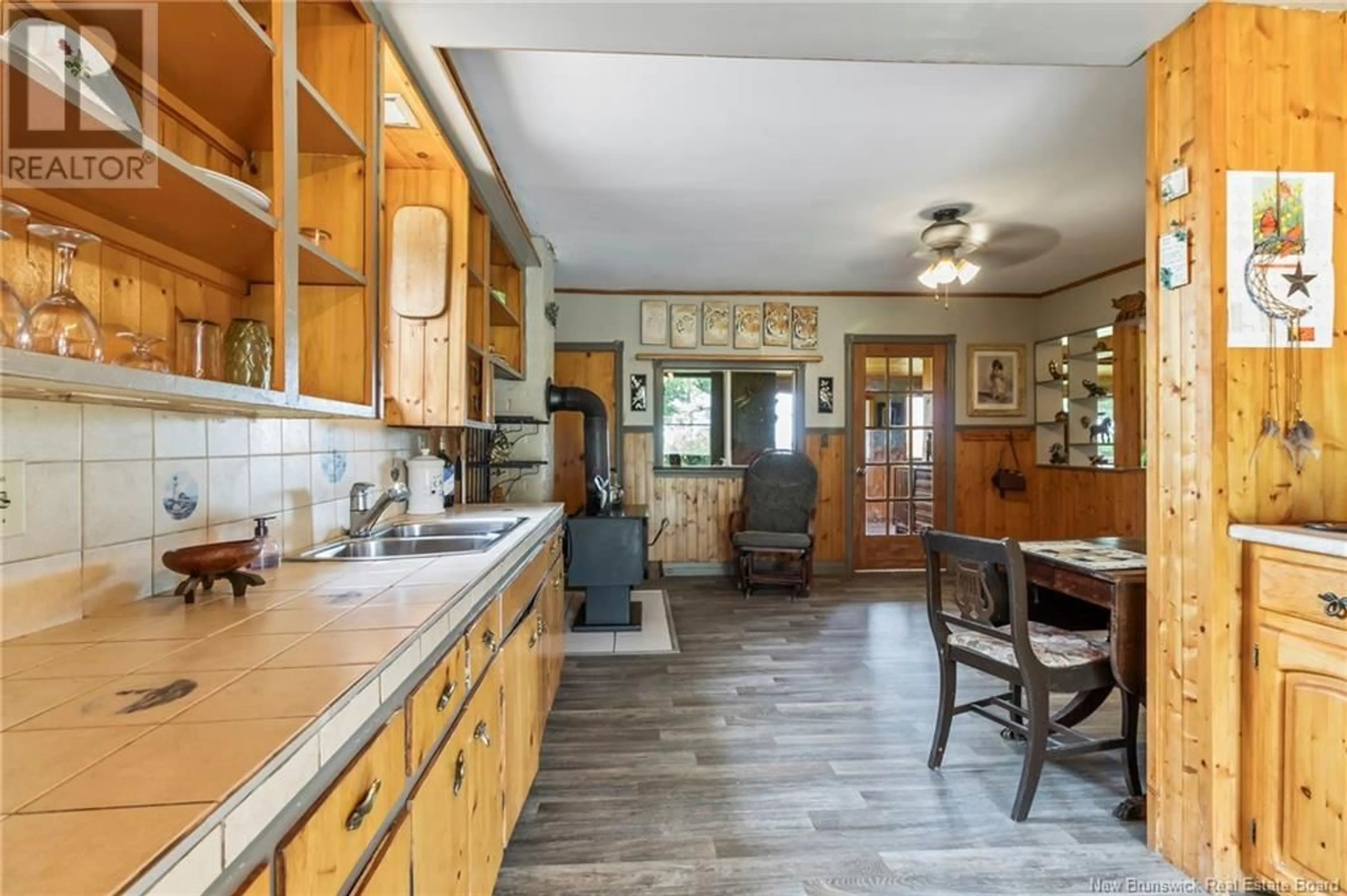 Open concept kitchen, ceramic/tile floor for 2859 ROUTE 535, Cocagne New Brunswick E4R3E2